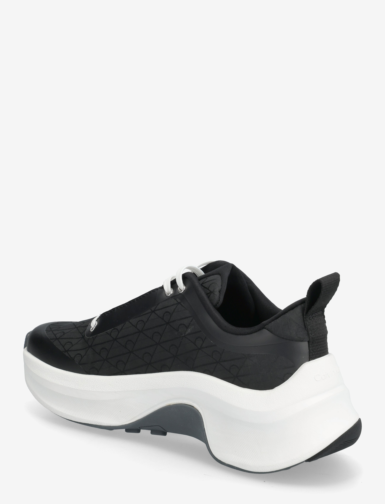 Calvin Klein - CHUNKY RUNNER LACEUP MIX AOP - konfirmation - black coal - 2