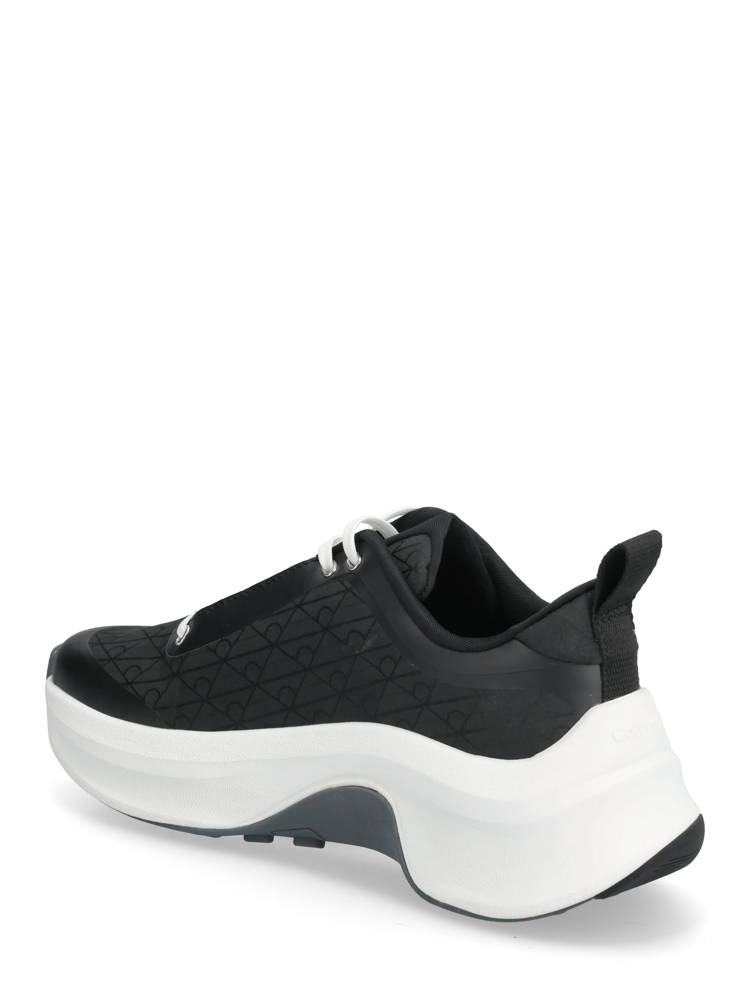 Calvin Klein - CHUNKY RUNNER LACEUP MIX AOP - confirmation - black coal - 2