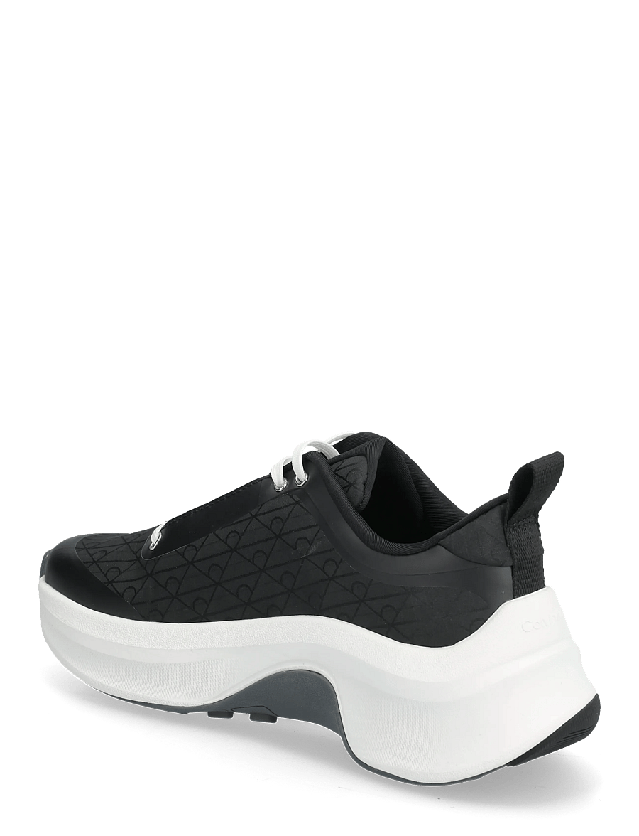 Calvin Klein - CHUNKY RUNNER LACEUP MIX AOP - confirmation - black coal - 2