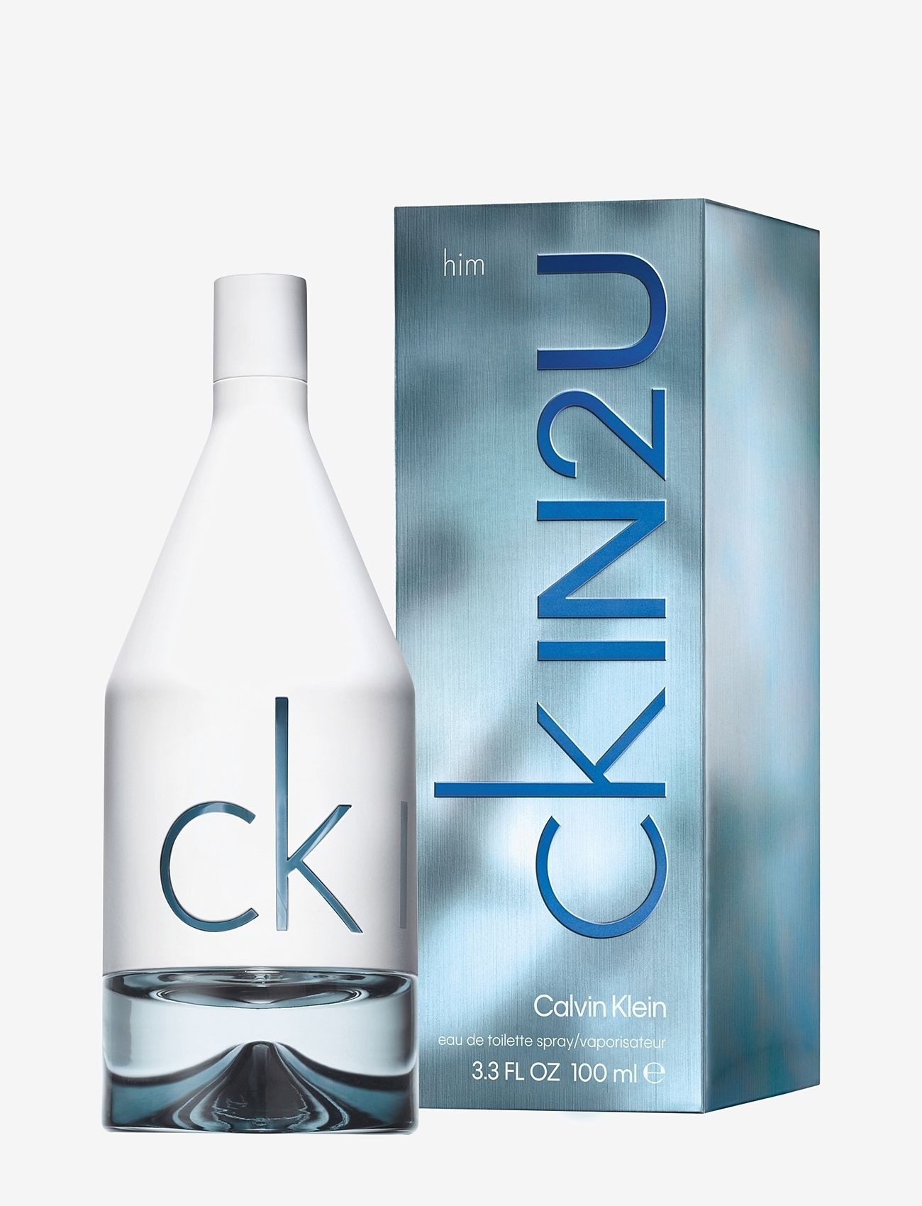 Calvin Klein - Calvin Klein In2u Man Eau de toilette 100 ML - til ham  - clear - 1