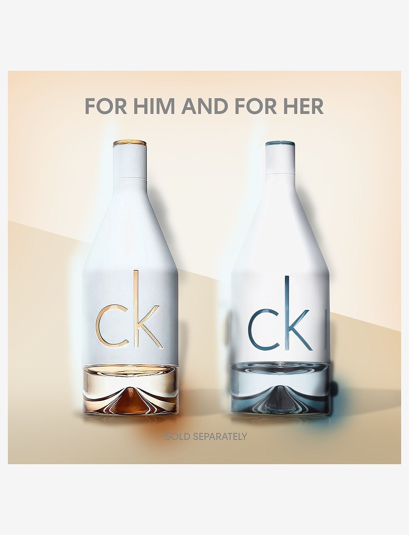 Calvin Klein - Calvin Klein In2u Man Eau de toilette 100 ML - til ham  - clear - 4