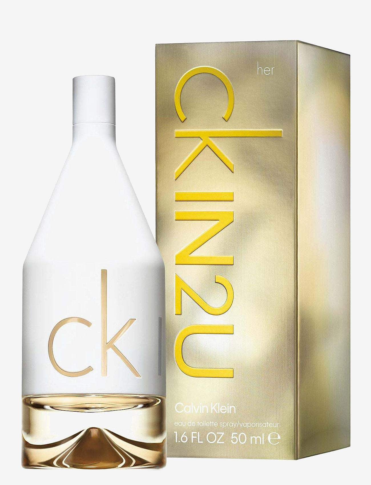 Calvin Klein - Calvin Klein In2u Women Eau de toilette 50 ML - till henne  - clear - 1