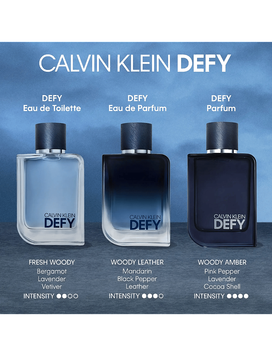 Calvin Klein - Defy EdT - till honom - clear - 3