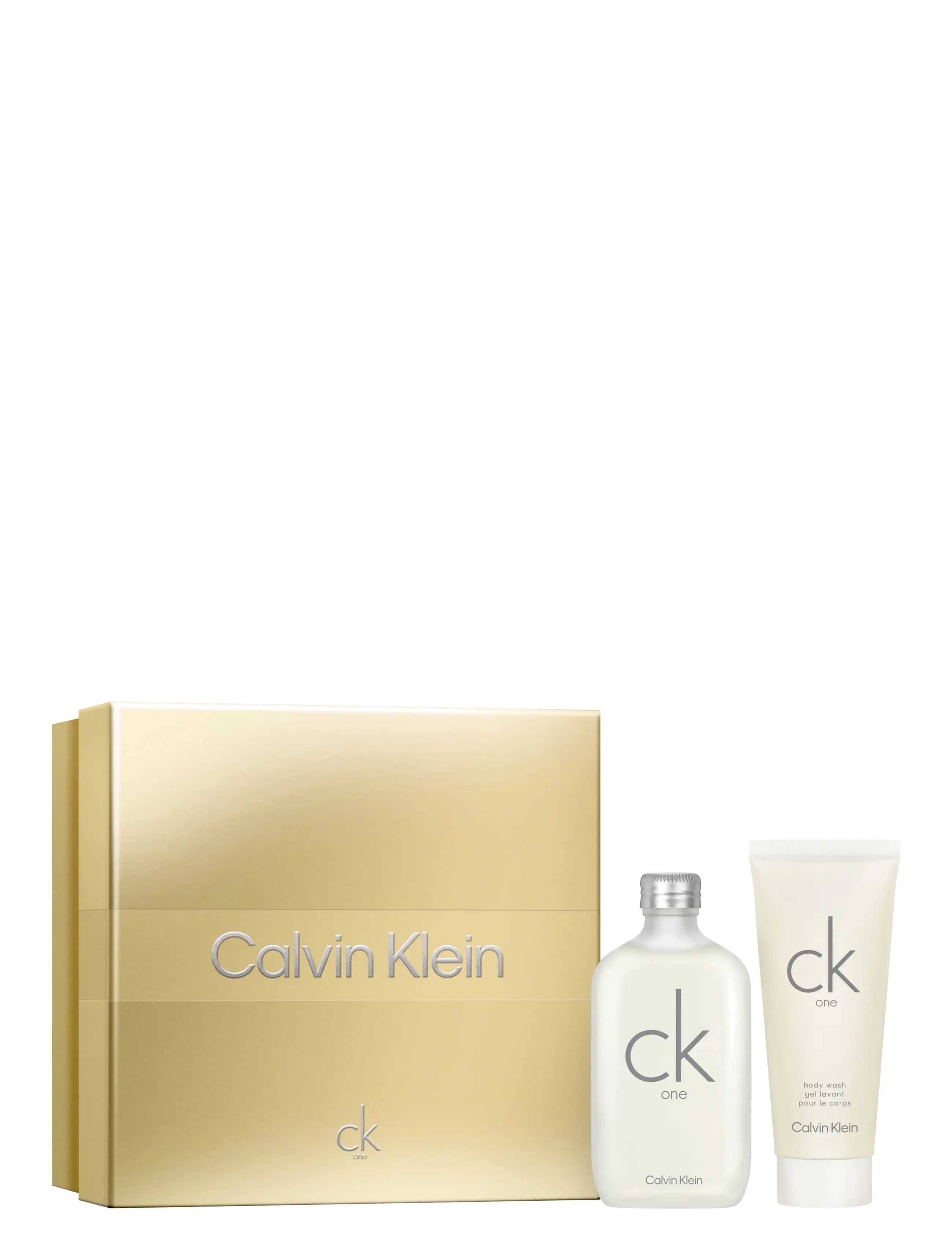 Calvin Klein Gift Set CK One EdT + Body Wash - Gavesæt - CLEAR / undefined