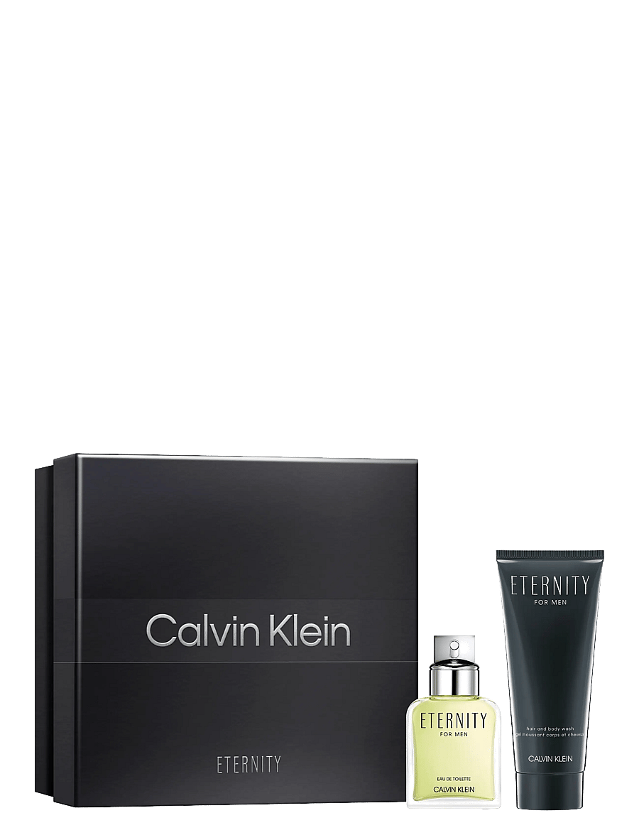 Calvin Klein - Gift Set Eternity for Men EdT + Hair & Body Wash - giftset - clear - 0