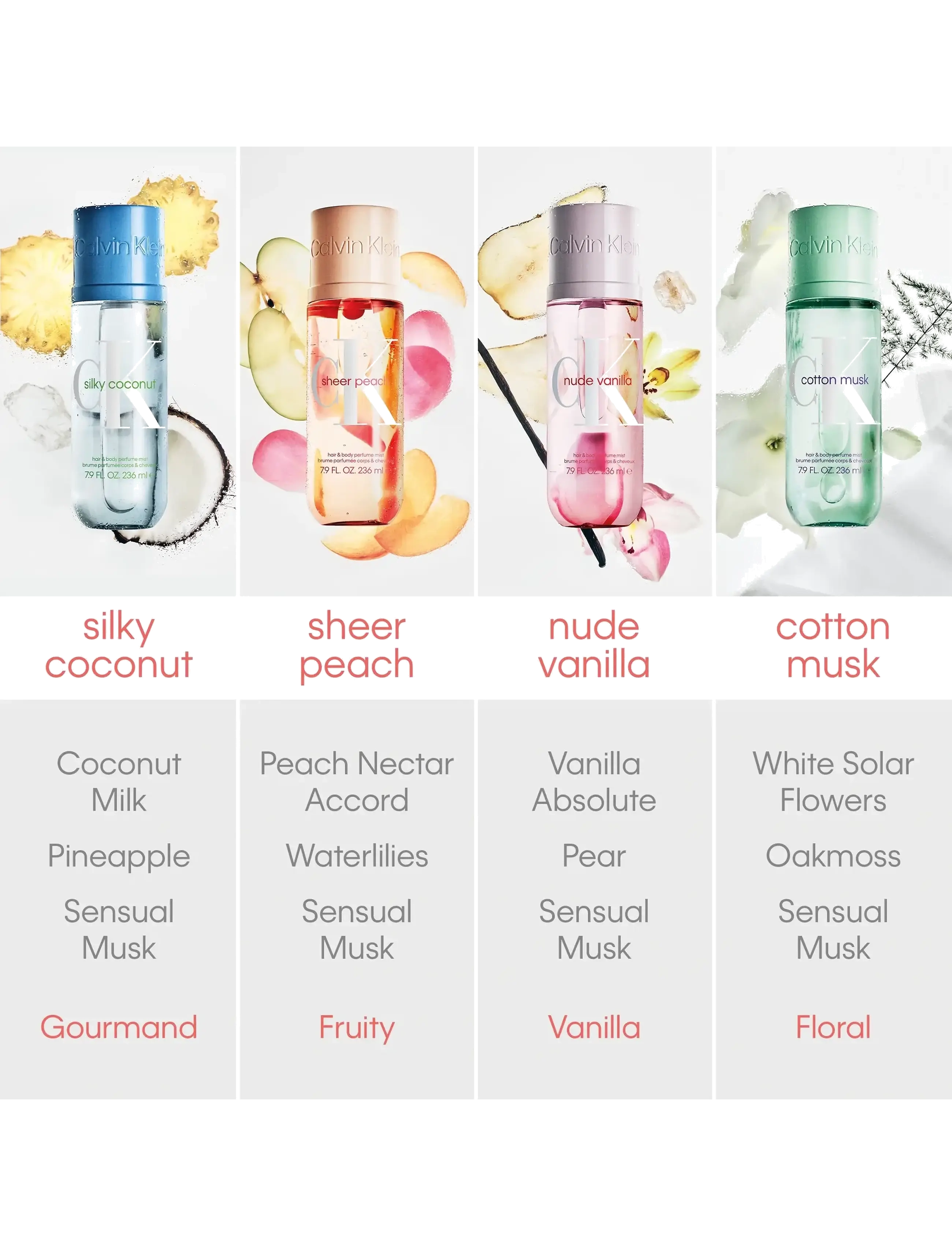 Calvin Klein - Nude Vanilla Hair & Body Mist - parfumer - no color - 5