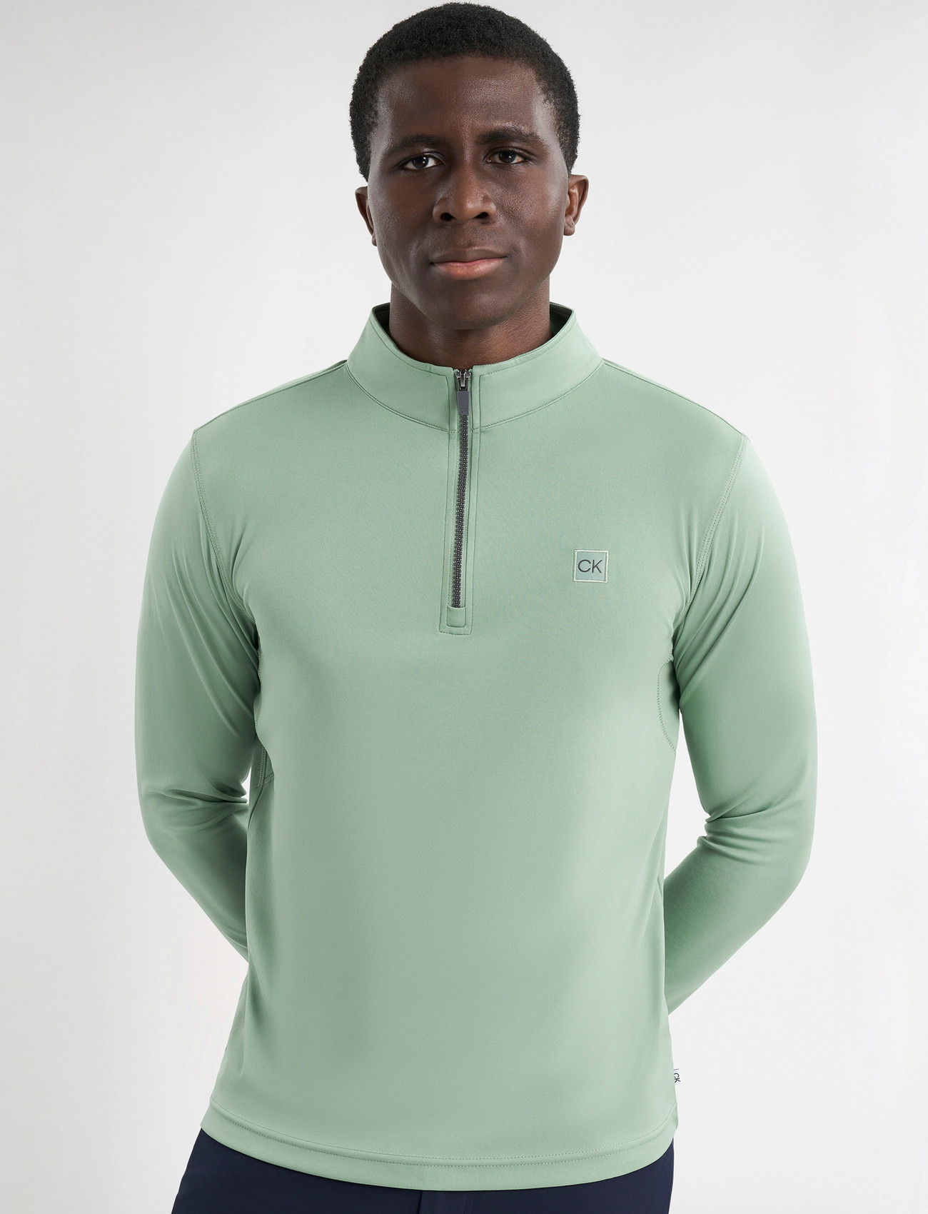 Calvin Klein Golf Advance 1/4 Zip Layering - - S 2