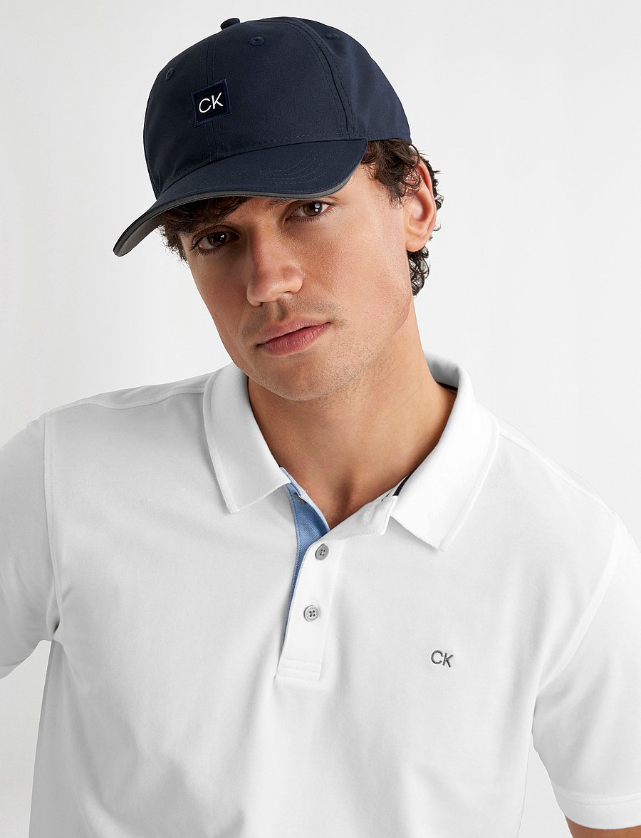 Calvin Klein Golf - MICROFIBRE BASEBALL CAP - dark navy - 0