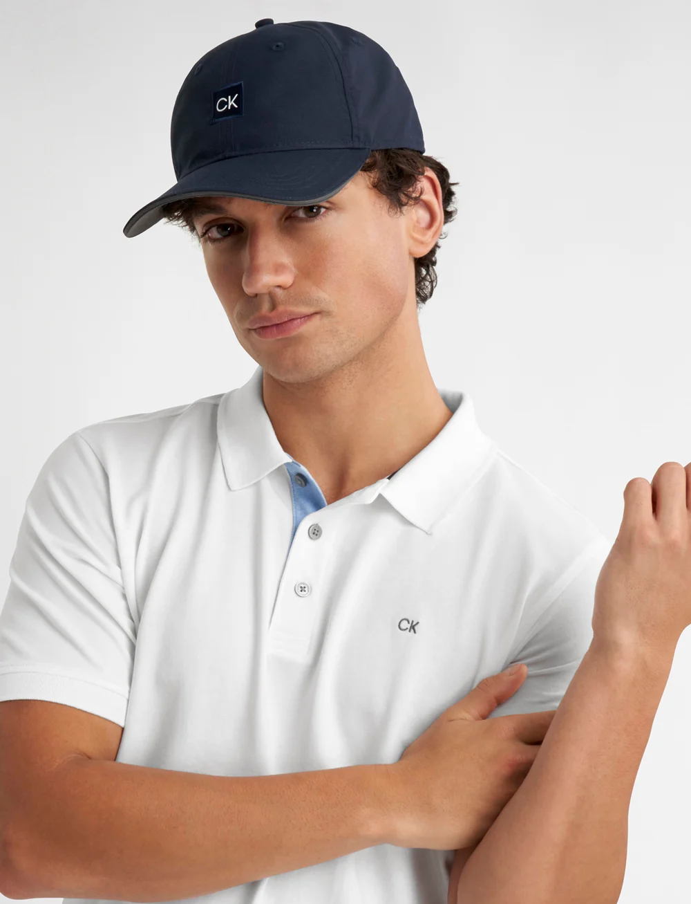 Calvin Klein Golf - MICROFIBRE BASEBALL CAP - kasketter - dark navy - 3