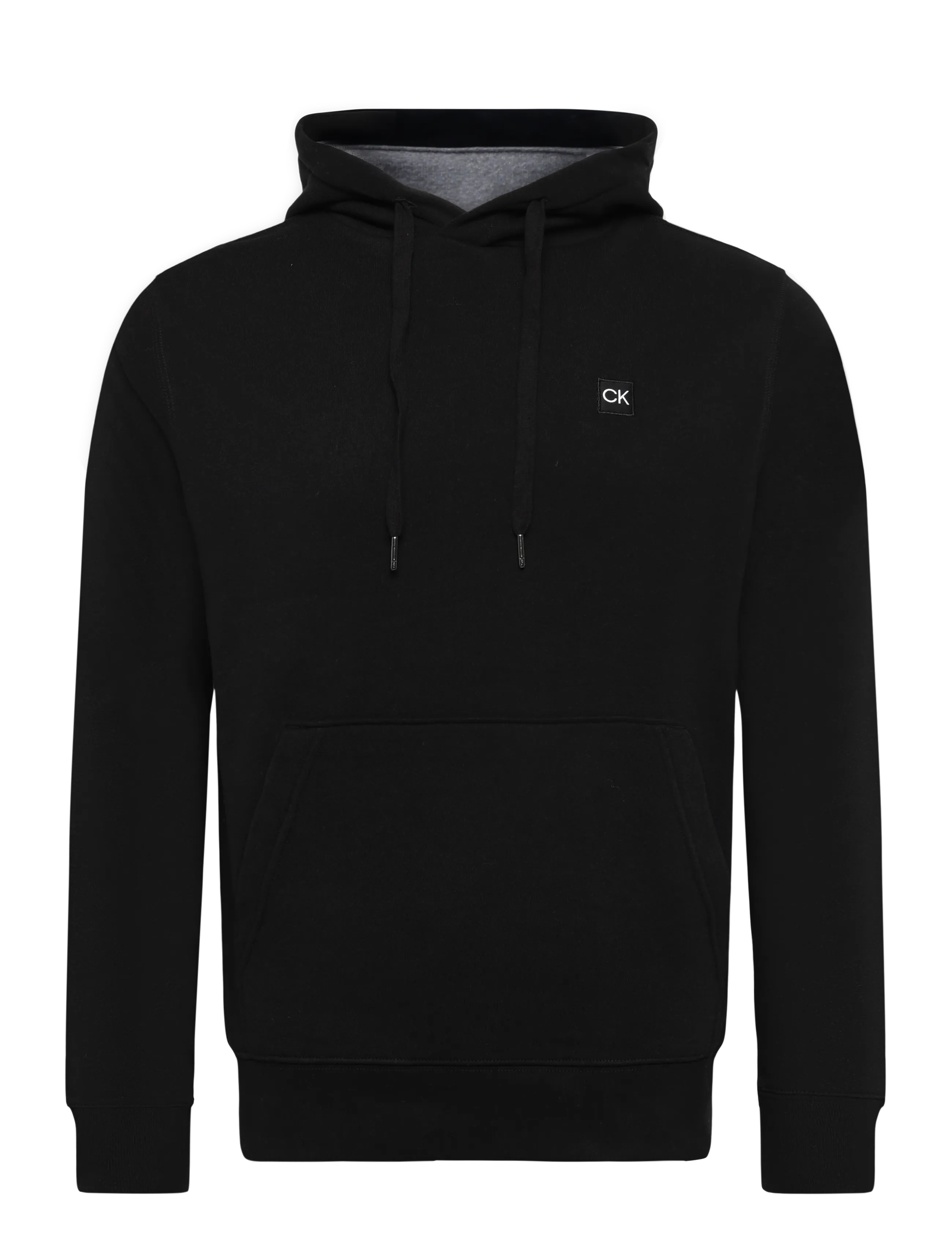 Calvin Klein Golf Woven Badge Hoodie, XL, Sport Sweatshirts & Hoodies, Schwarz - Männerswear