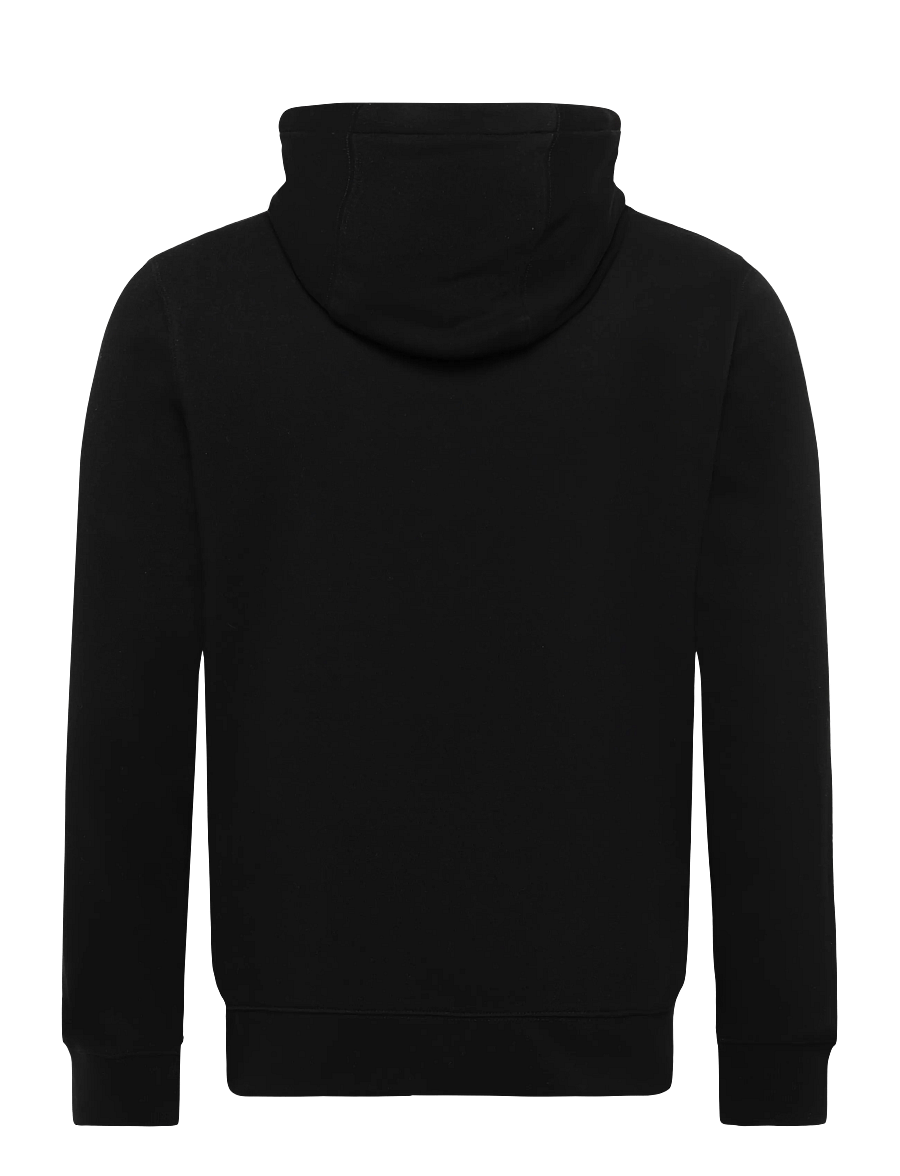 Calvin Klein Golf - WOVEN BADGE HOODIE - sweatshirts - black - 1