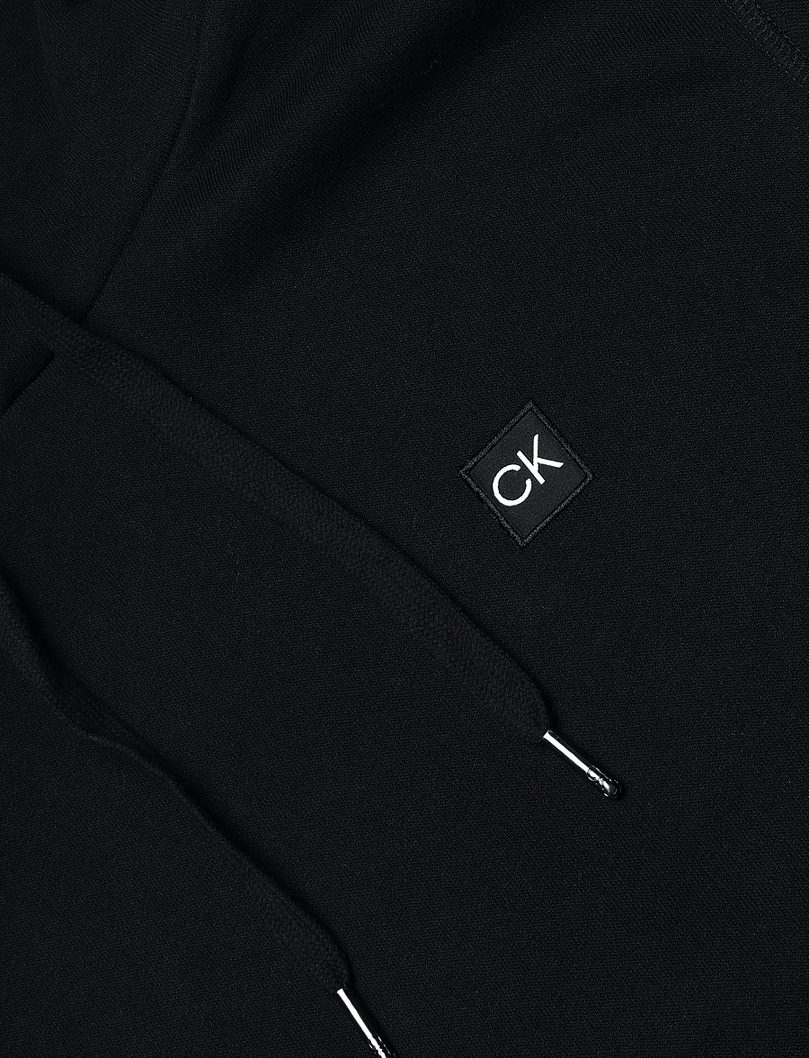 Calvin Klein Golf - WOVEN BADGE HOODIE - sweatshirts - black - 2