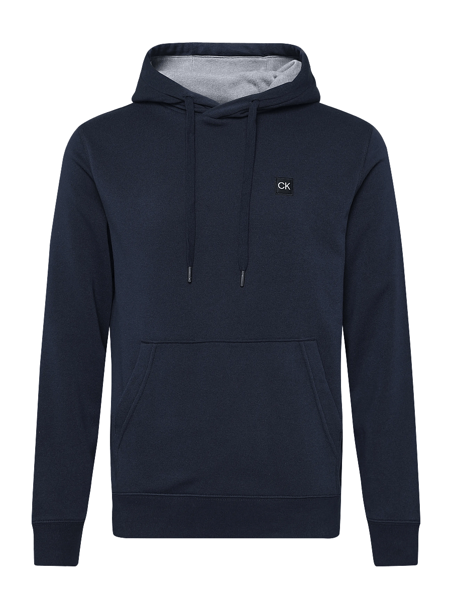 Calvin Klein Golf - WOVEN BADGE HOODIE - overdele - navy - 0
