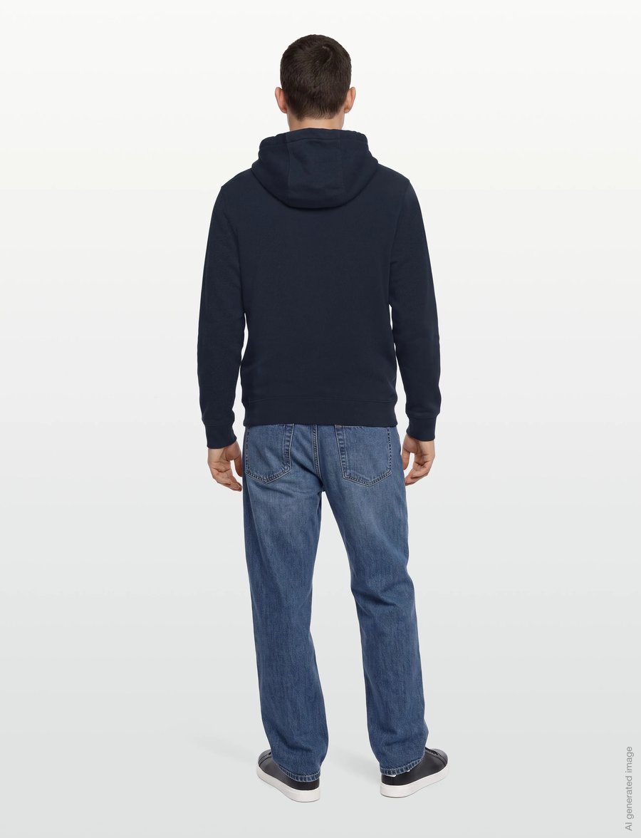 Calvin Klein Golf - WOVEN BADGE HOODIE - kapuutsiga dressipluusid - navy - 4