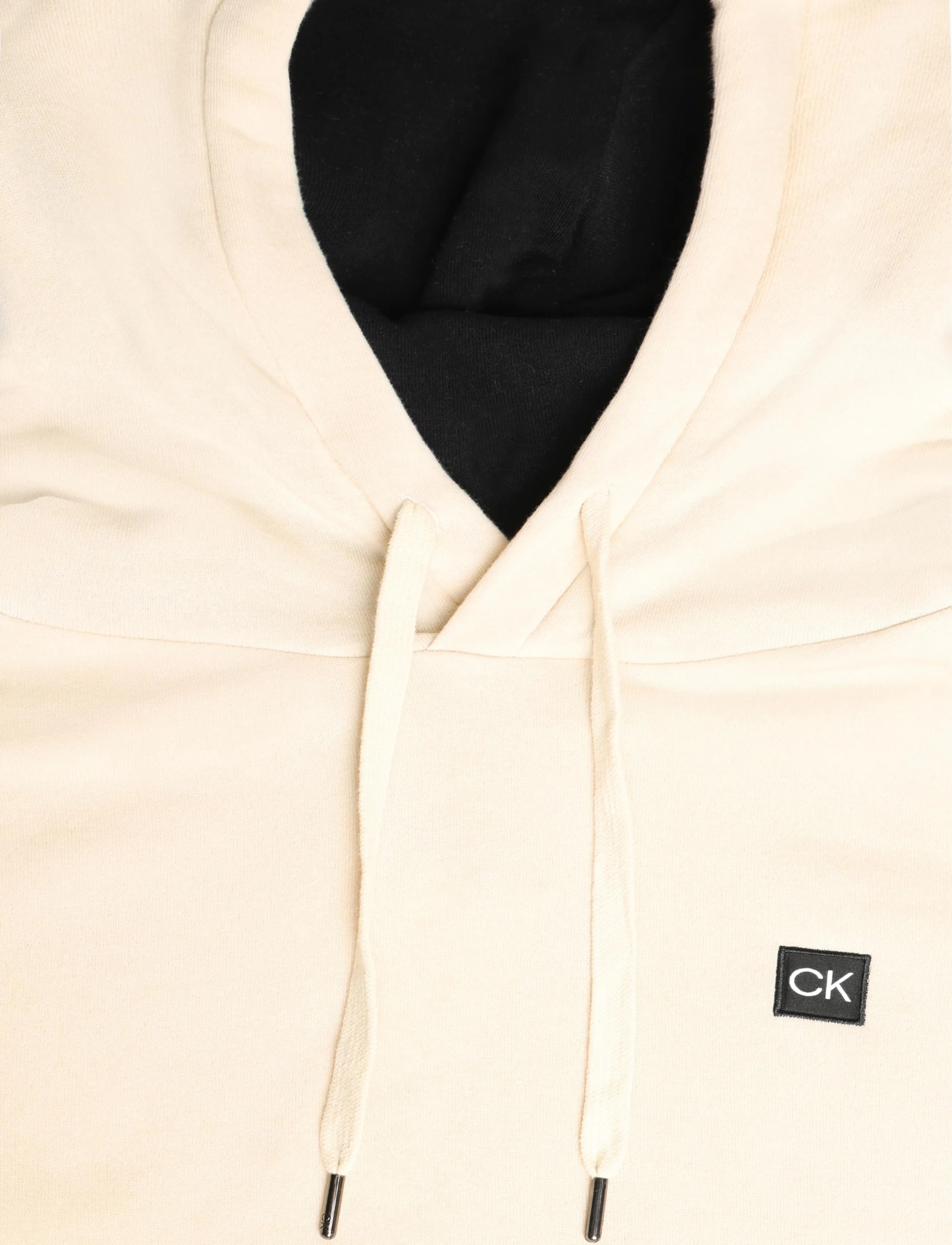 Calvin Klein Golf - WOVEN BADGE HOODIE - oatmeal - 2