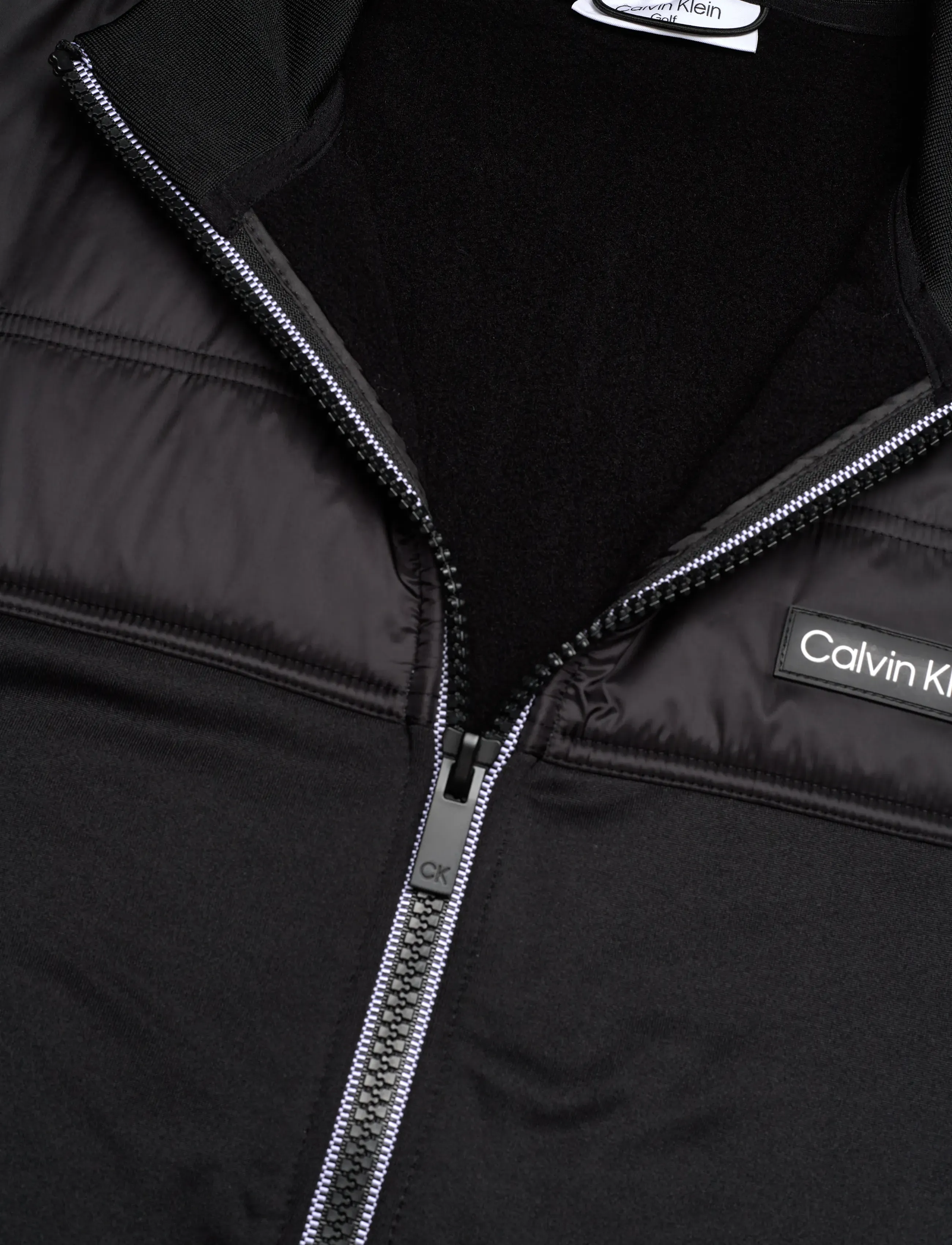 Calvin Klein Golf - CONCOURSE HYBRID FULL ZIP JACKET - black - 2