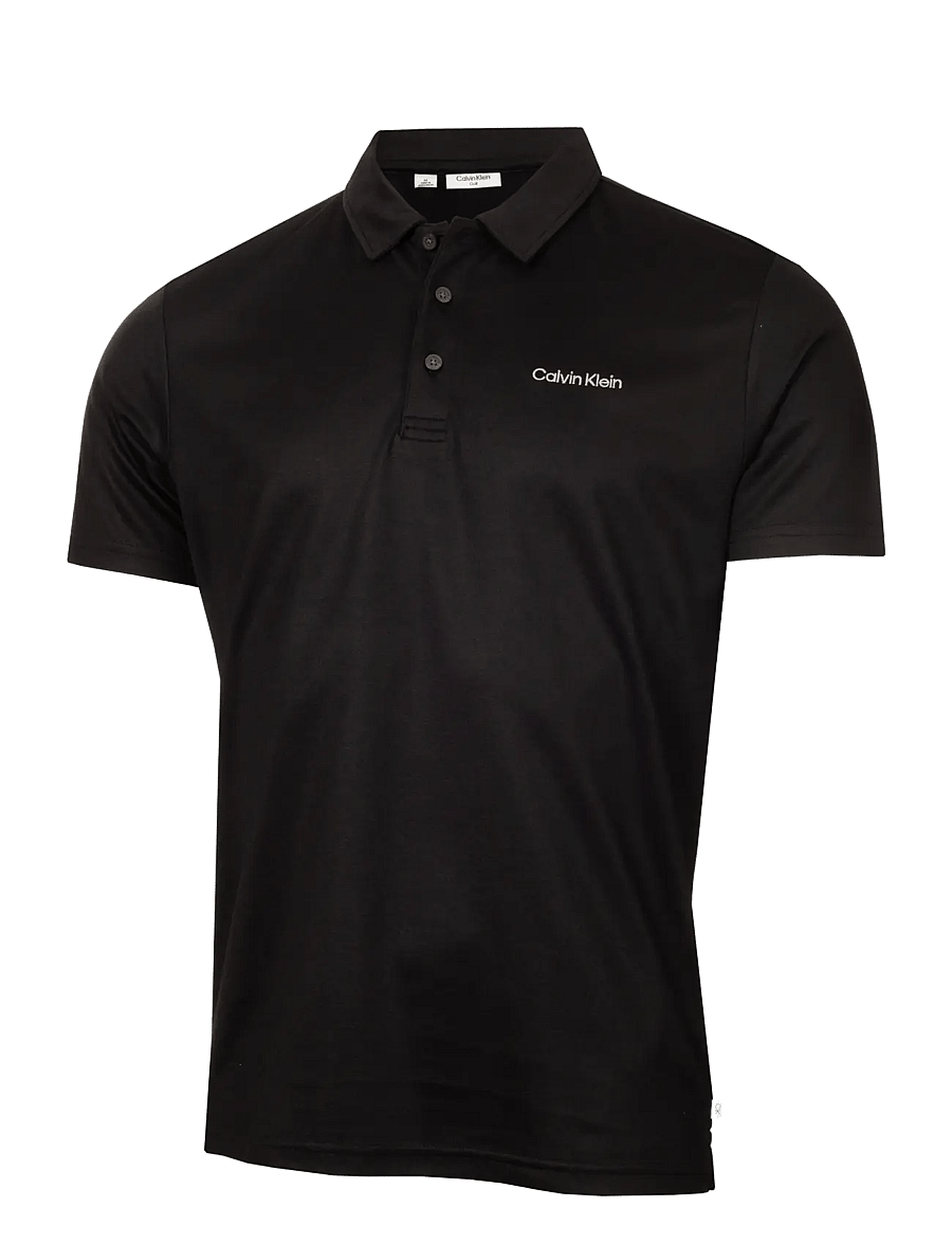 Calvin Klein Golf - JACKSON POLO - toppe & t-shirts - black - 0