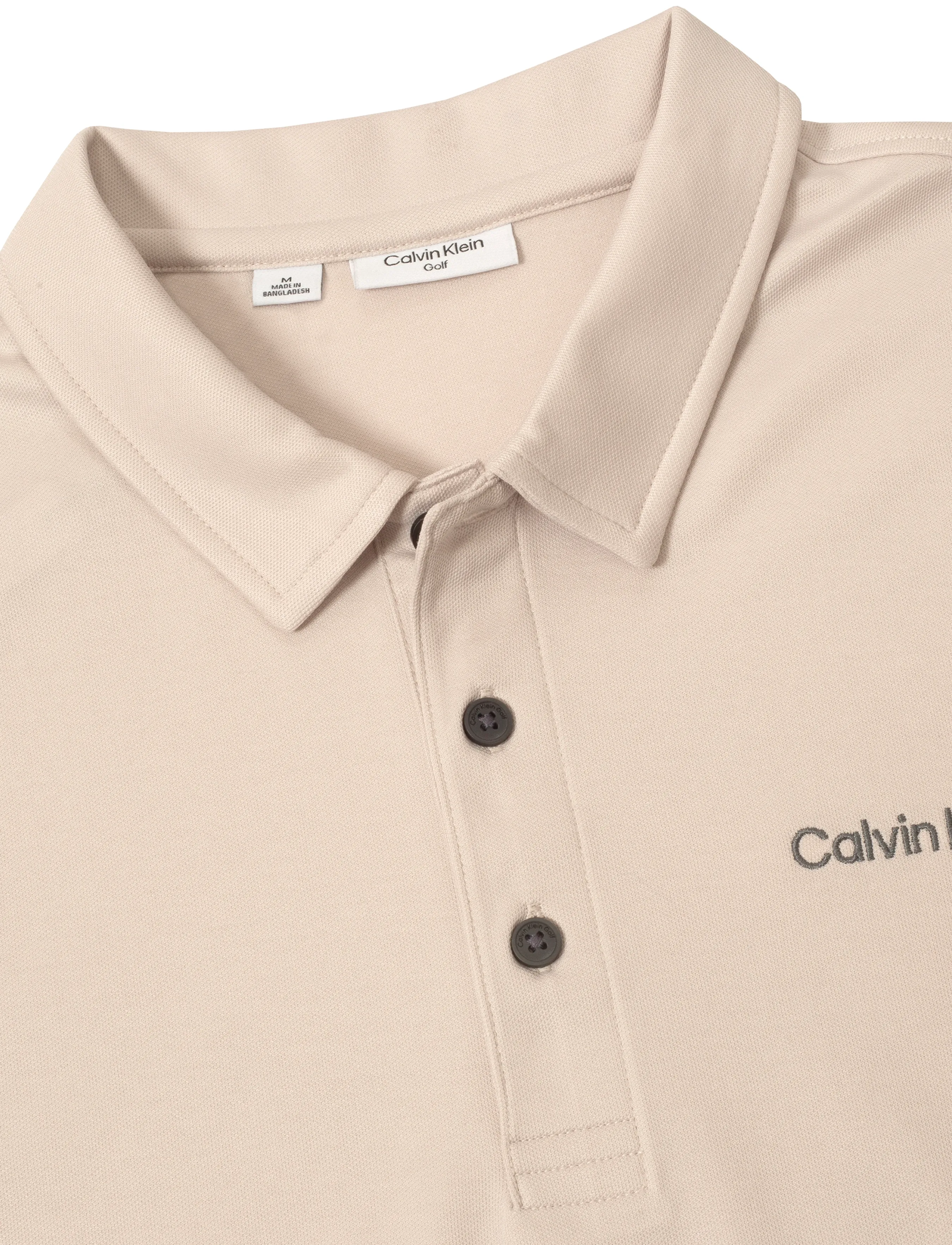 Calvin Klein Golf - JACKSON POLO - alussärgid ja t-särgid - oatmeal - 2