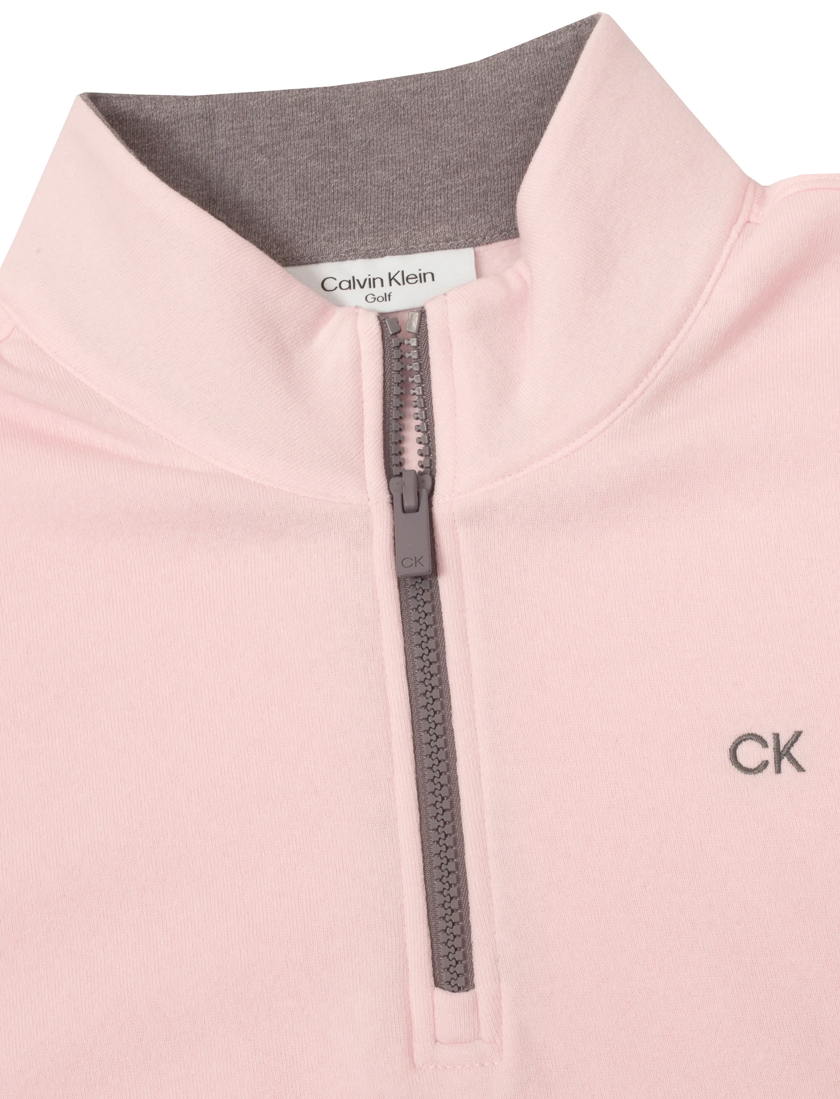 Calvin Klein Golf - ROCKY HALF ZIP SWEATSHIRT - alussärgid - babypink - 2