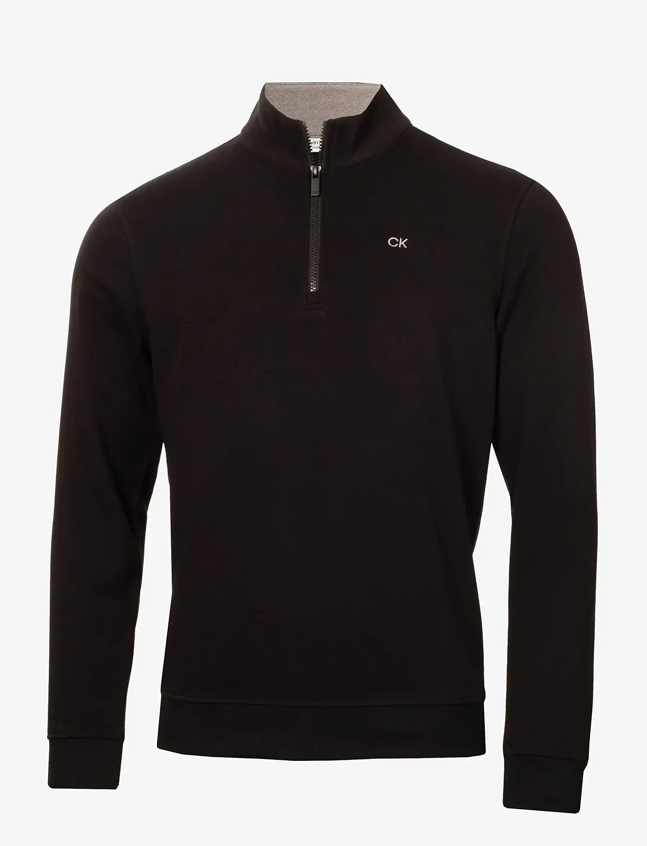 Calvin Klein Golf - ROCKY HALF ZIP SWEATSHIRT - tops - black - 0