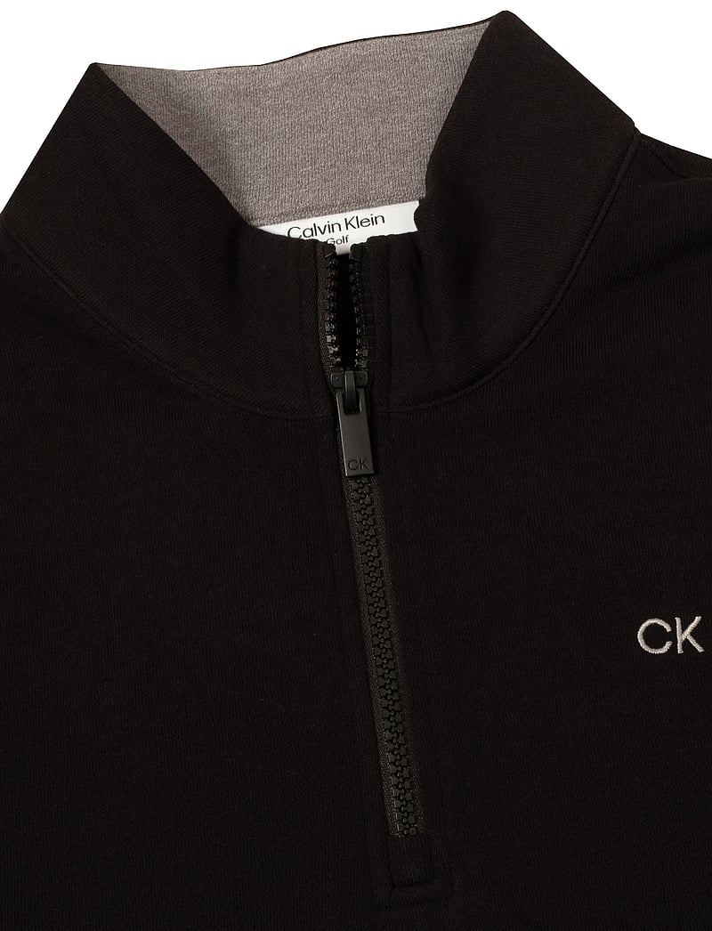 Calvin Klein Golf - ROCKY HALF ZIP SWEATSHIRT - tops - black - 2