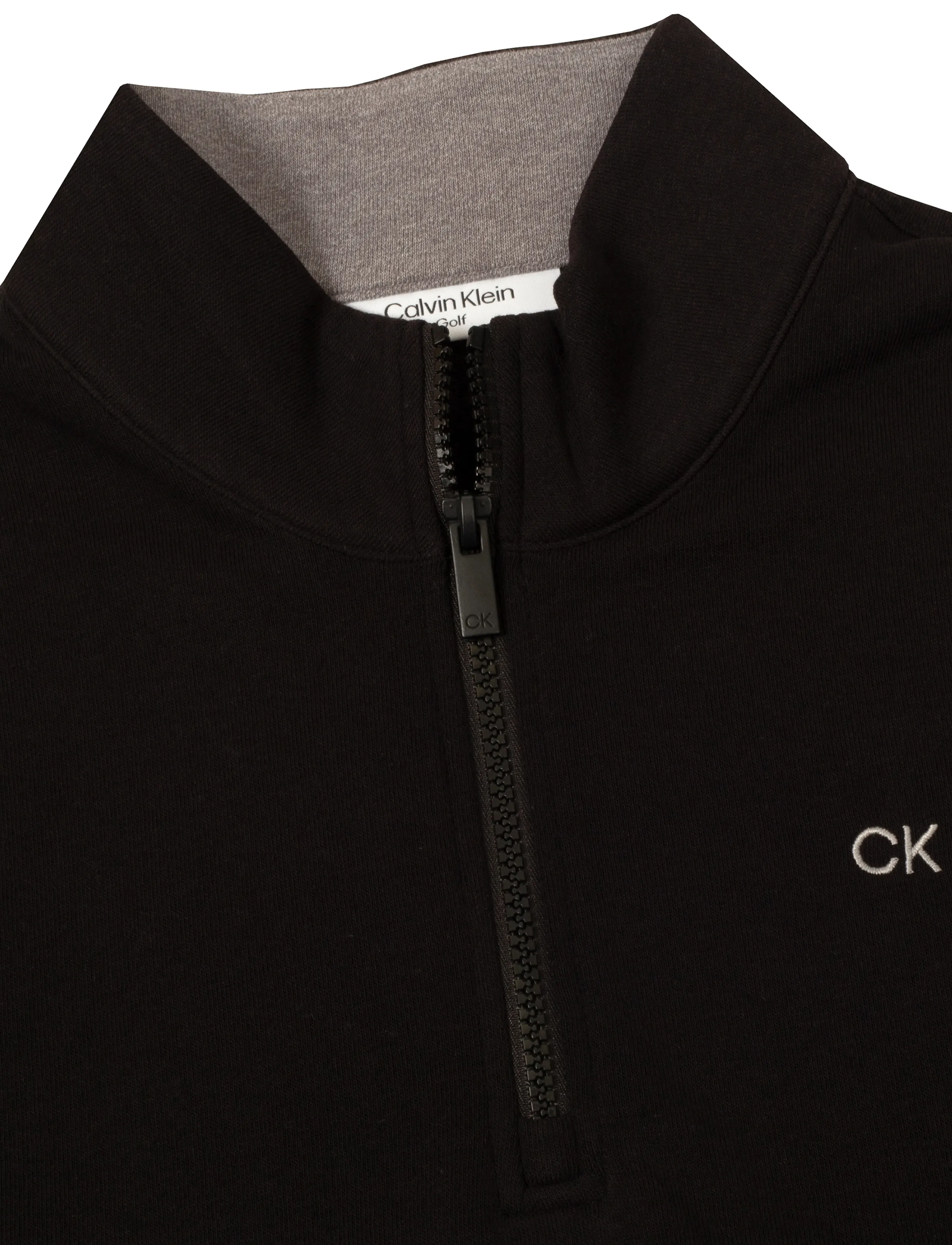 Calvin Klein Golf - ROCKY HALF ZIP SWEATSHIRT - oberteile - black - 2