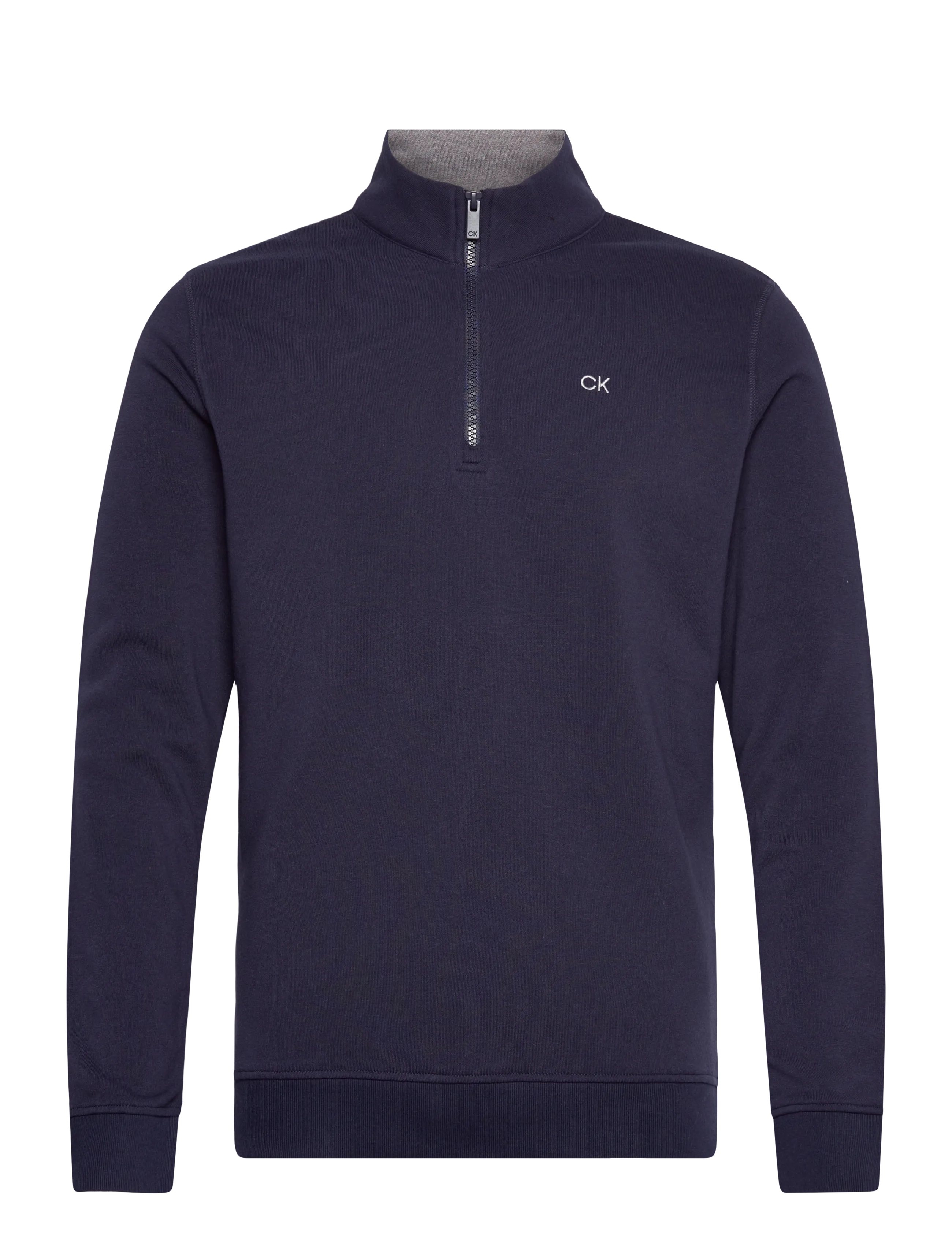 Calvin Klein Golf ROCKY HALF ZIP SWEATSHIRT - Tops - NAVY / navy