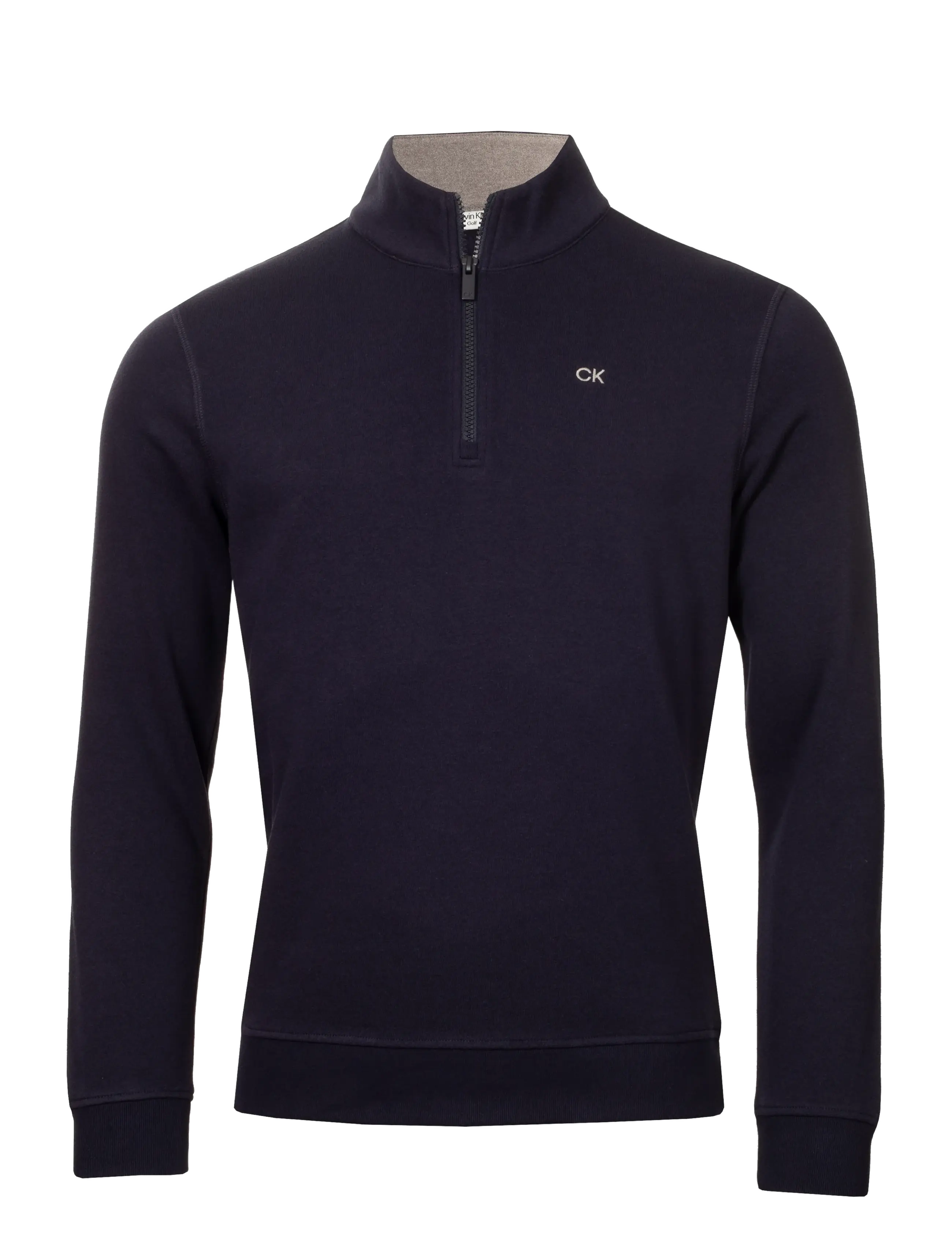 Calvin Klein Golf ROCKY HALF ZIP SWEATSHIRT - App deal - NAVY / navy