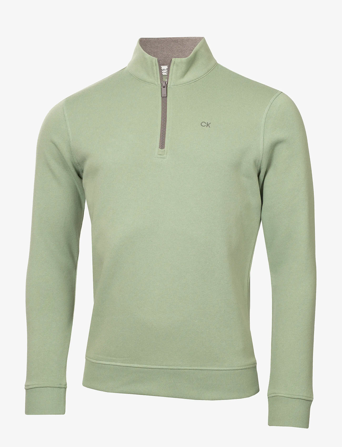 Calvin Klein Golf - ROCKY HALF ZIP SWEATSHIRT - alussärgid - sage - 0