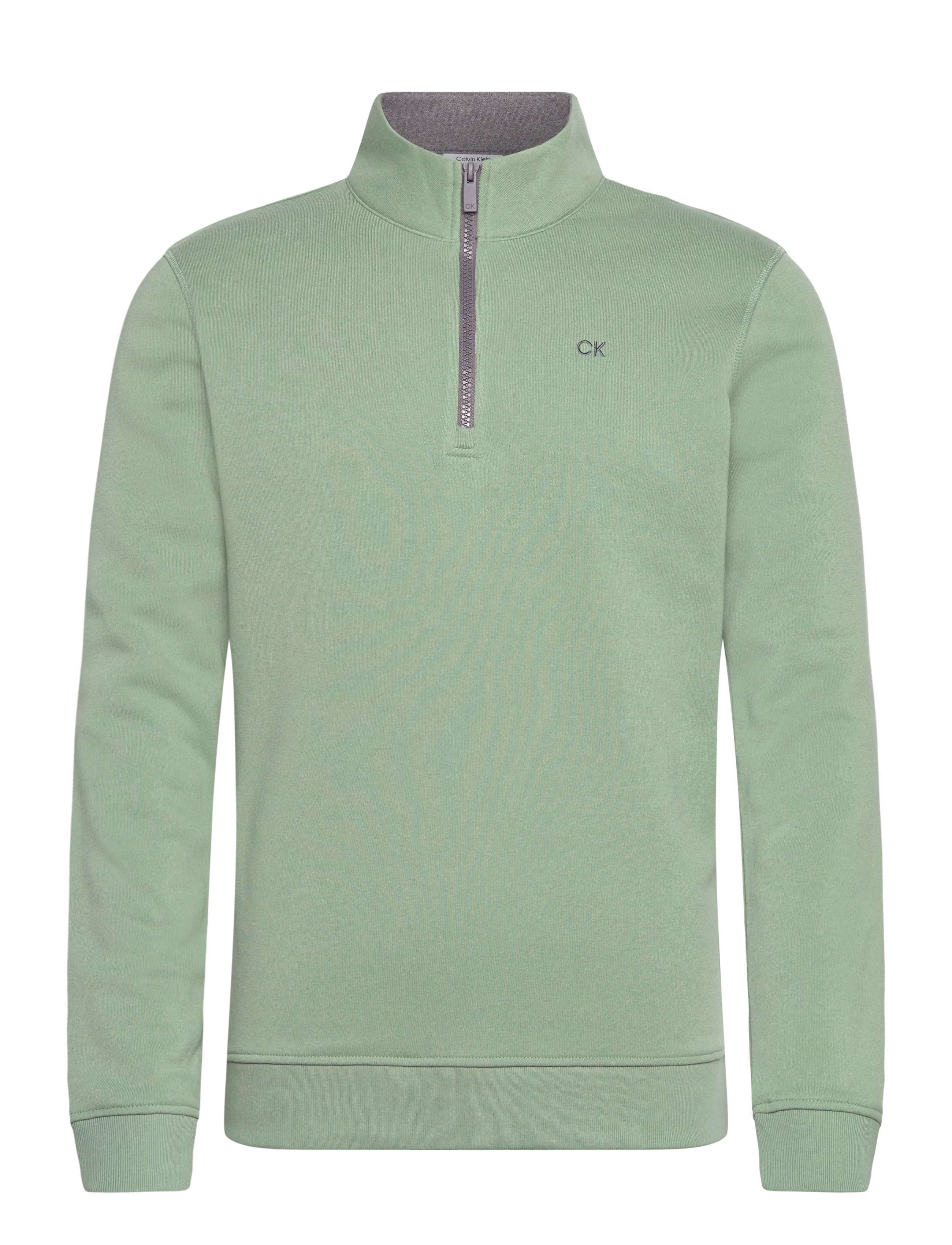 Calvin Klein Golf ROCKY HALF ZIP SWEATSHIRT - Golf - SAGE / green