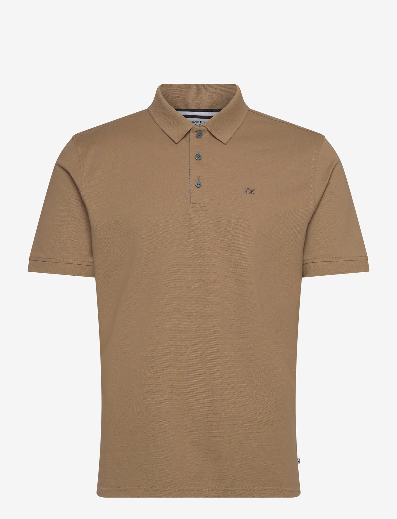 Calvin Klein Golf - QUAD POLO - lühikeste varrukatega polod - biscuit - 0