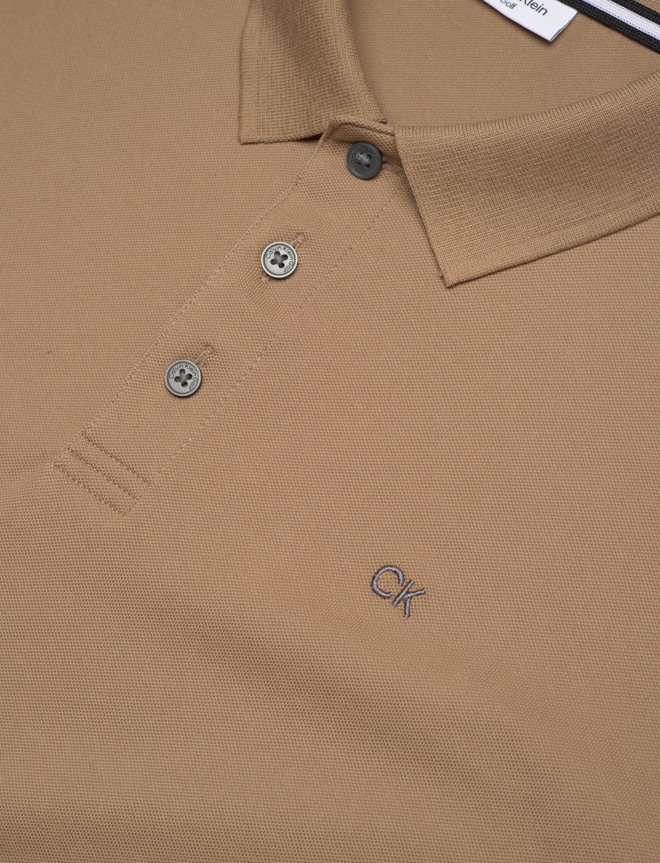 Calvin Klein Golf - QUAD POLO - polos - biscuit - 2