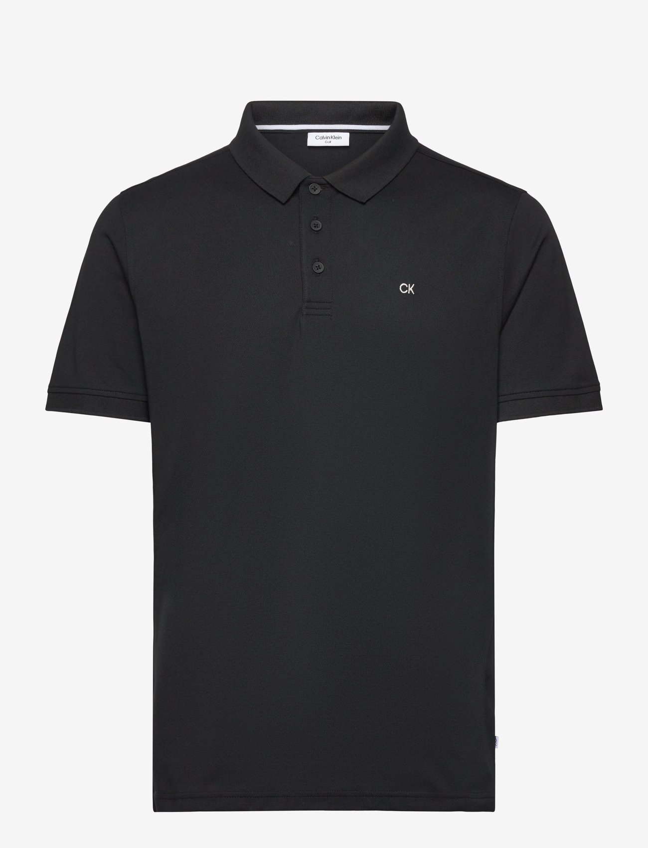 Calvin Klein Golf - QUAD POLO - toppe & t-shirts - black - 1