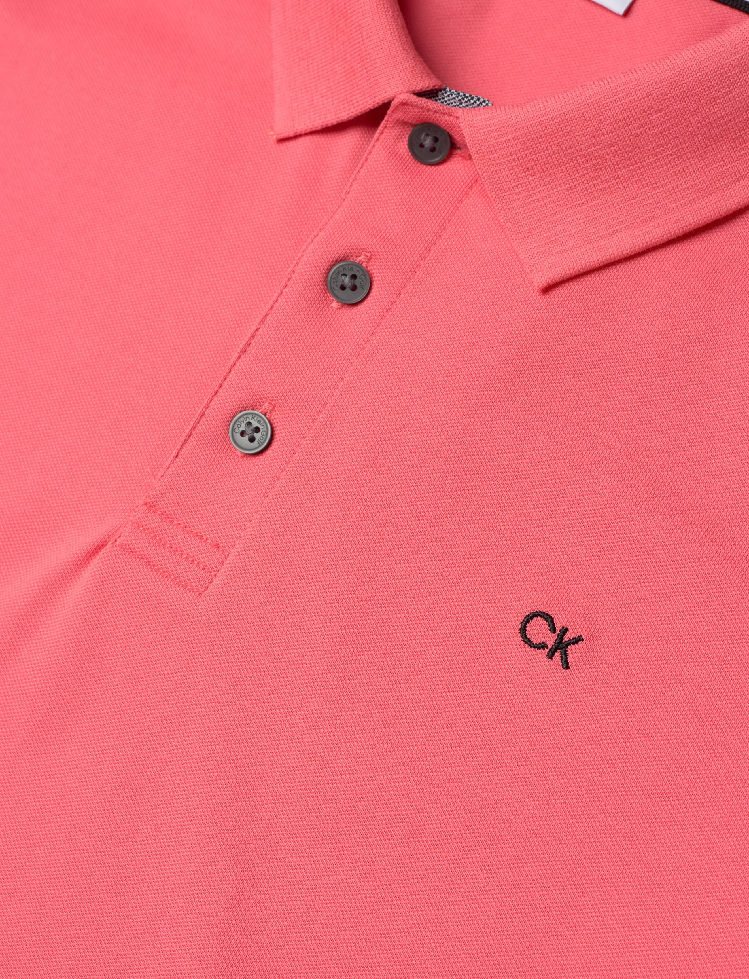 Calvin Klein Golf - QUAD POLO - kortærmede poloer - peach - 2