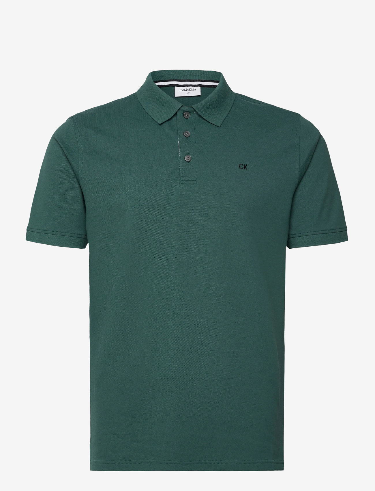 Calvin Klein Golf - QUAD POLO - toppe & t-shirts - pinegrn - 0
