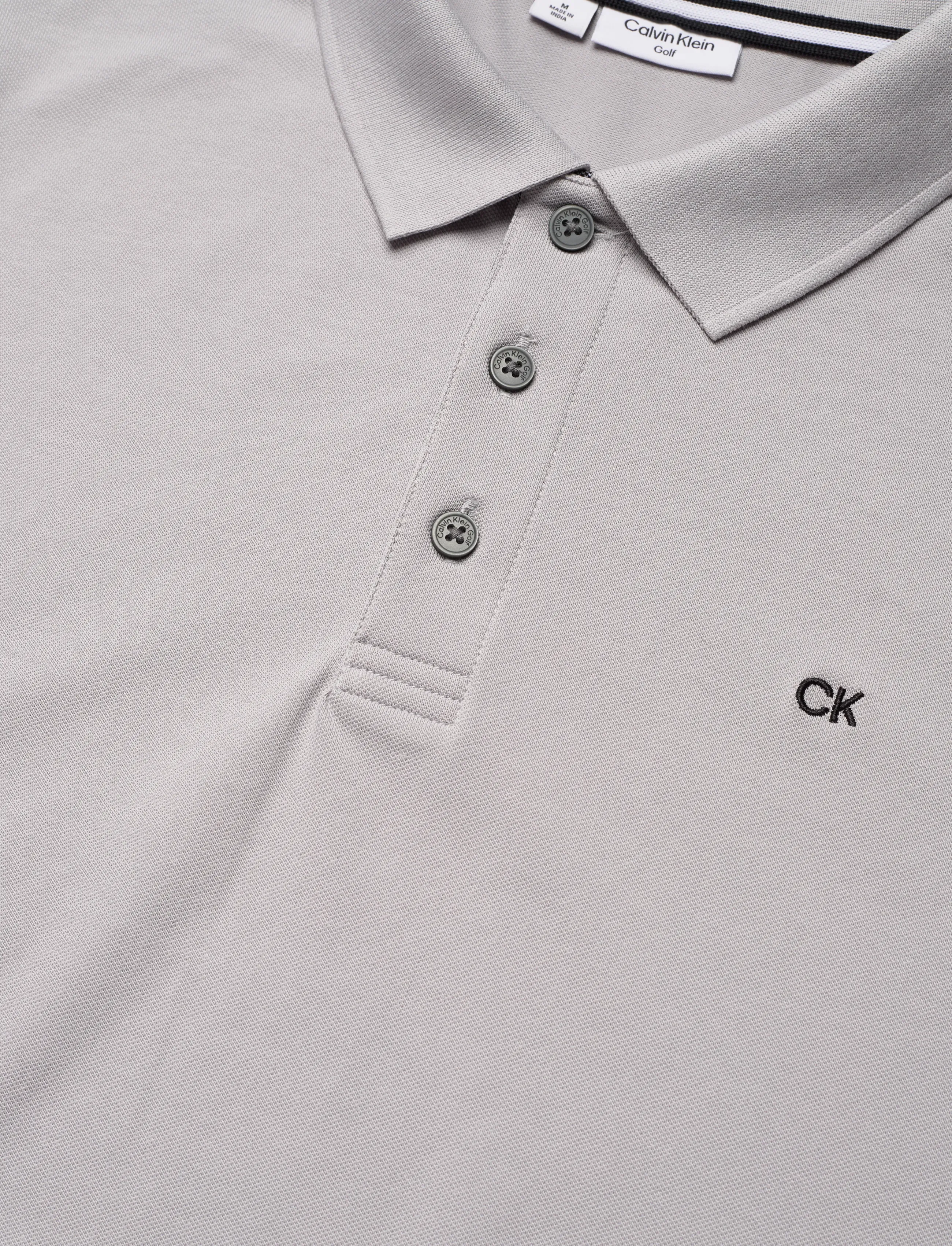 Calvin Klein Golf - QUAD POLO - polos - silver - 2