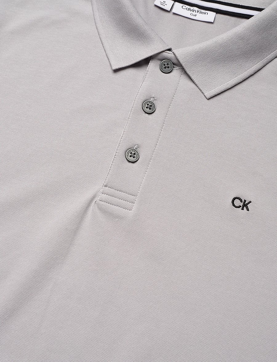 Calvin Klein Golf - QUAD POLO - toppe & t-shirts - silver - 2