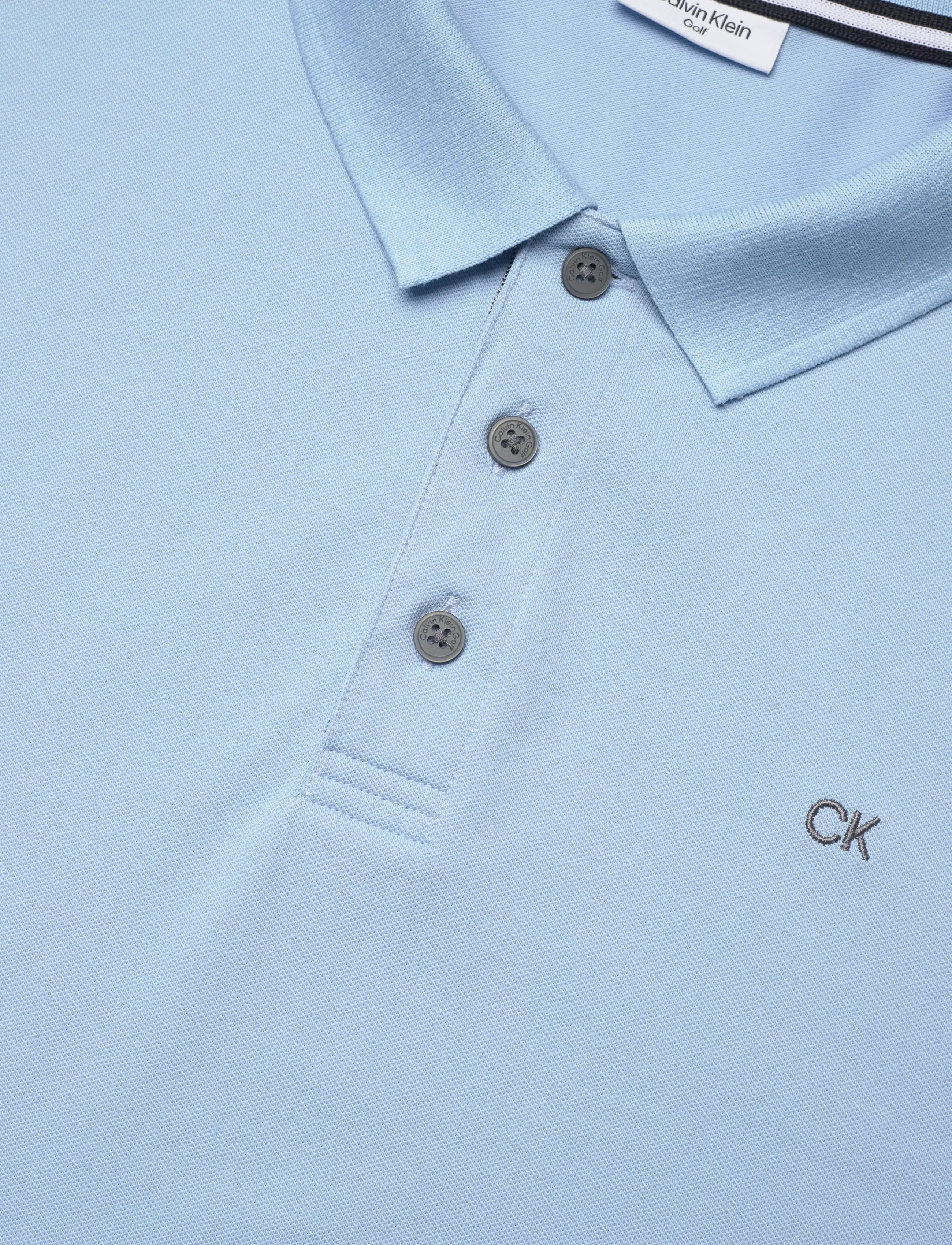 Calvin Klein Golf - QUAD POLO - polos - skyblue - 2