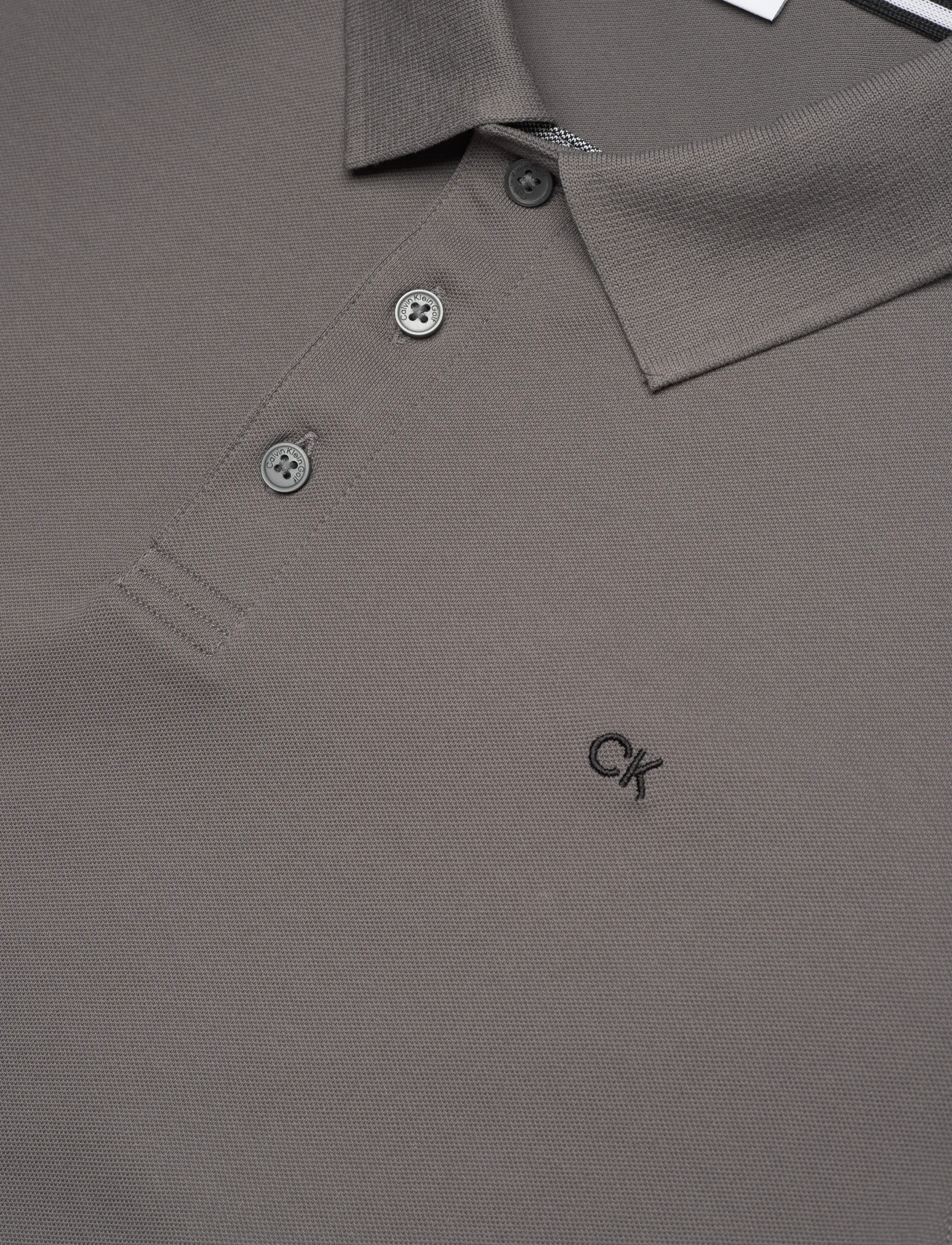 Calvin Klein Golf - QUAD POLO - polos - slate - 2