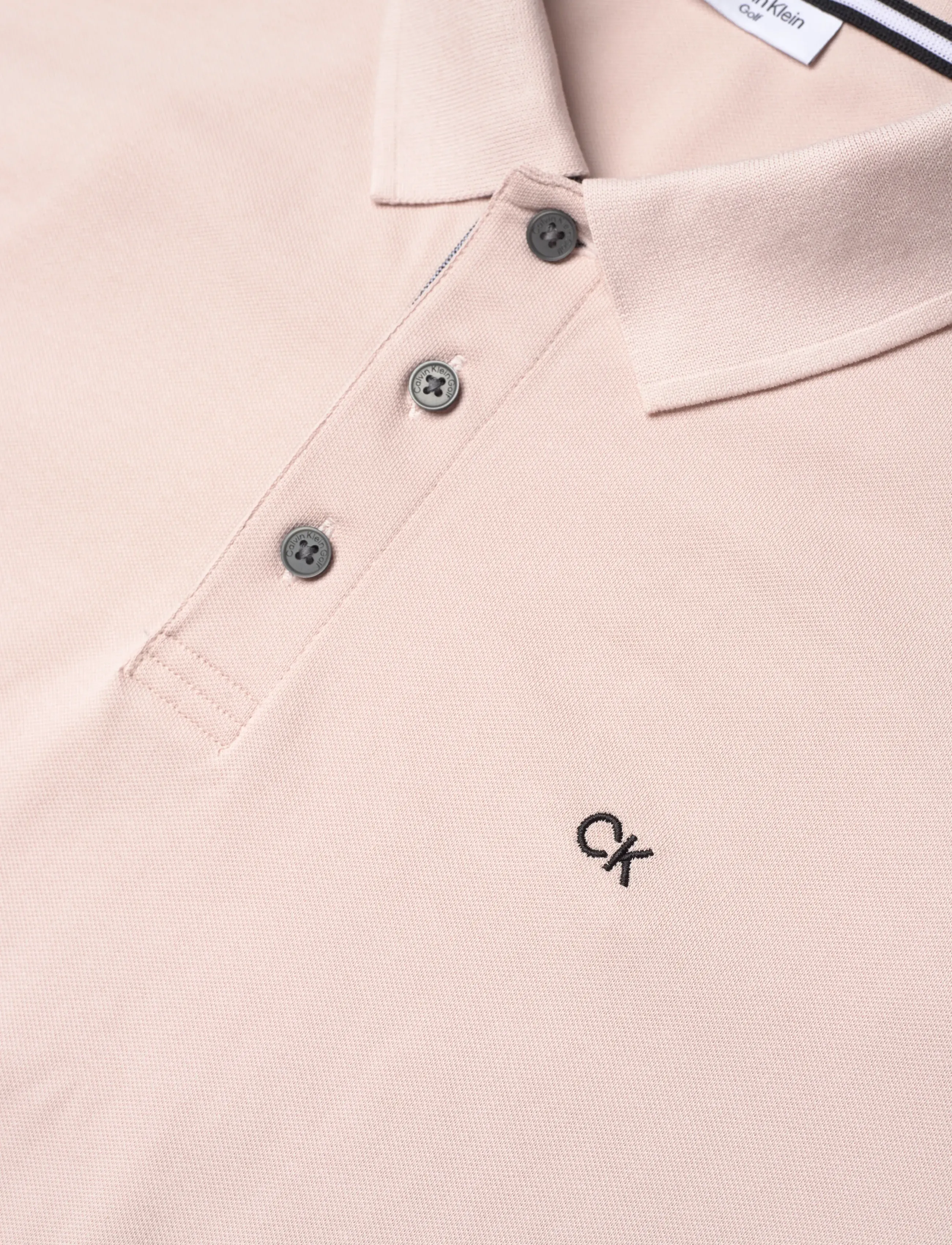 Calvin Klein Golf - QUAD POLO - oberteile & t-shirts - stone - 2