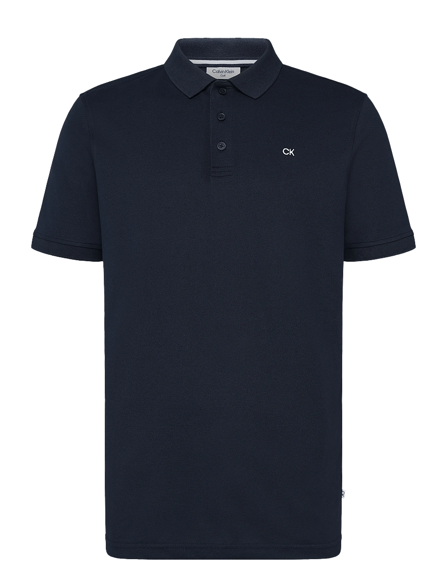 Calvin Klein Golf - CLASSIC QUAD POLO - oberteile & t-shirts - navy - 0