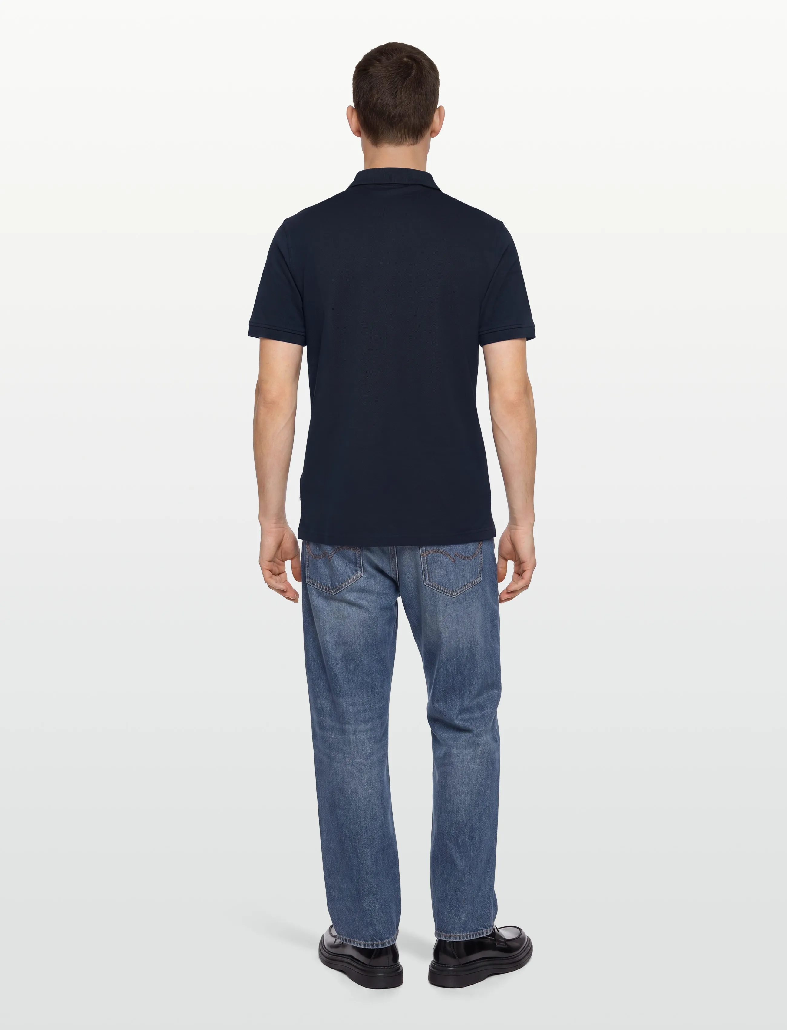 Calvin Klein Golf - CLASSIC QUAD POLO - toppar & t-shirts - navy - 4