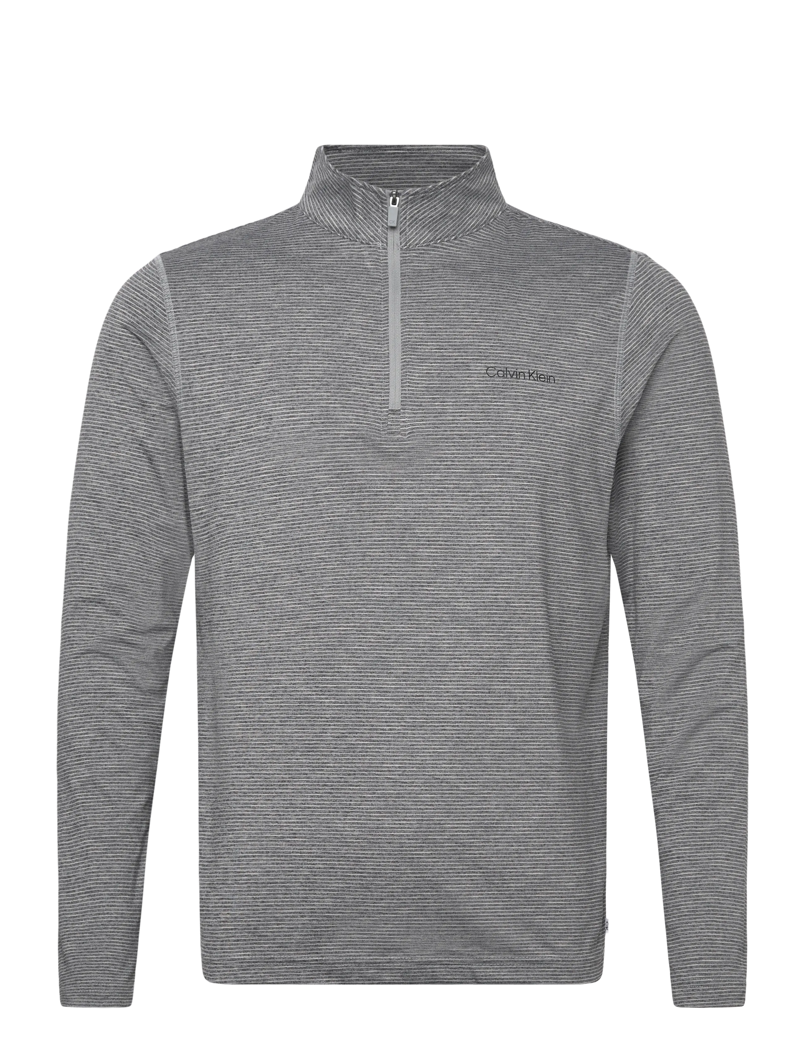 Calvin Klein Golf PINEHURST 1/4 ZIP LAYERING - Tops - CHAMARL / grey
