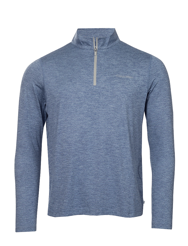 Calvin Klein Golf - PINEHURST 1/4 ZIP LAYERING - baselayer overdele - denim - 0