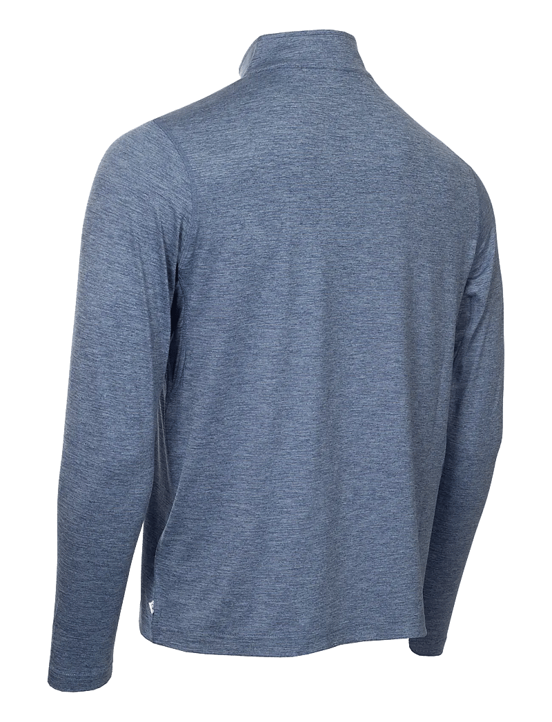 Calvin Klein Golf - PINEHURST 1/4 ZIP LAYERING - baselayer overdele - denim - 1
