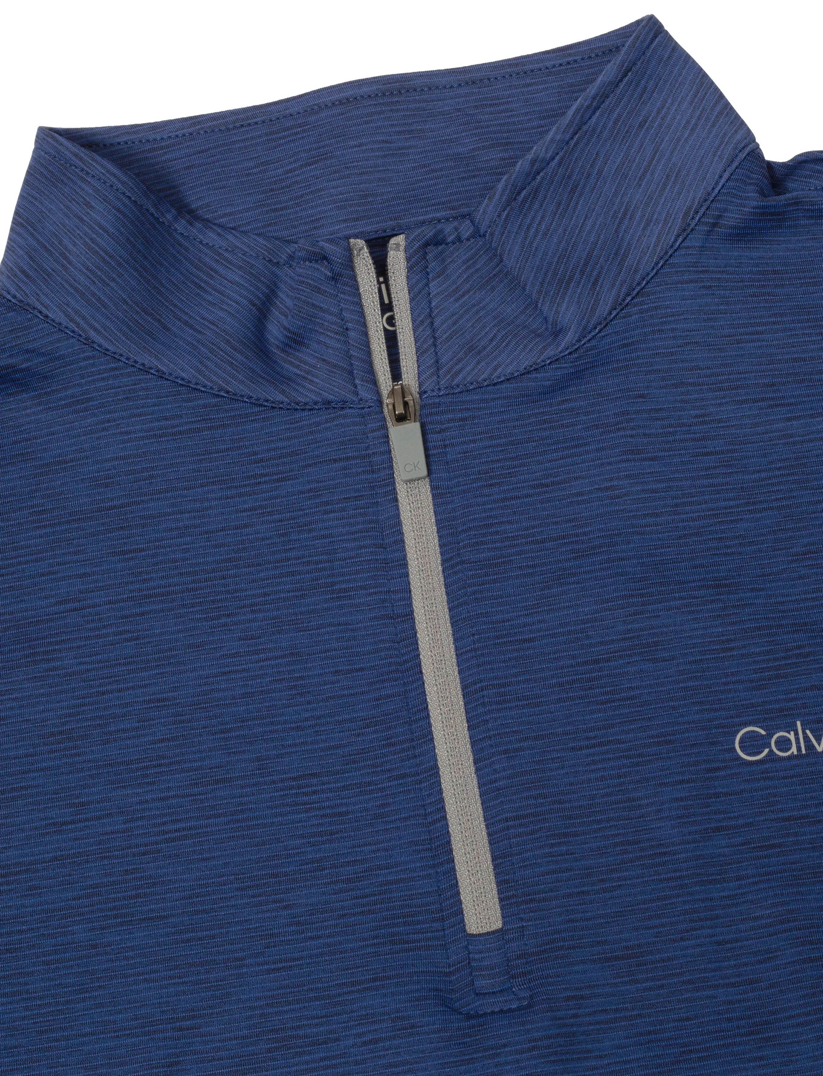 Calvin Klein Golf - PINEHURST 1/4 ZIP LAYERING - aluskihina kantavad alussärgid - dkfrnvy - 2