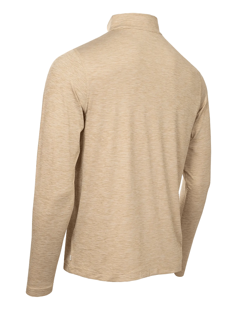 Calvin Klein Golf - PINEHURST 1/4 ZIP LAYERING - baselayer overdele - khaki - 1