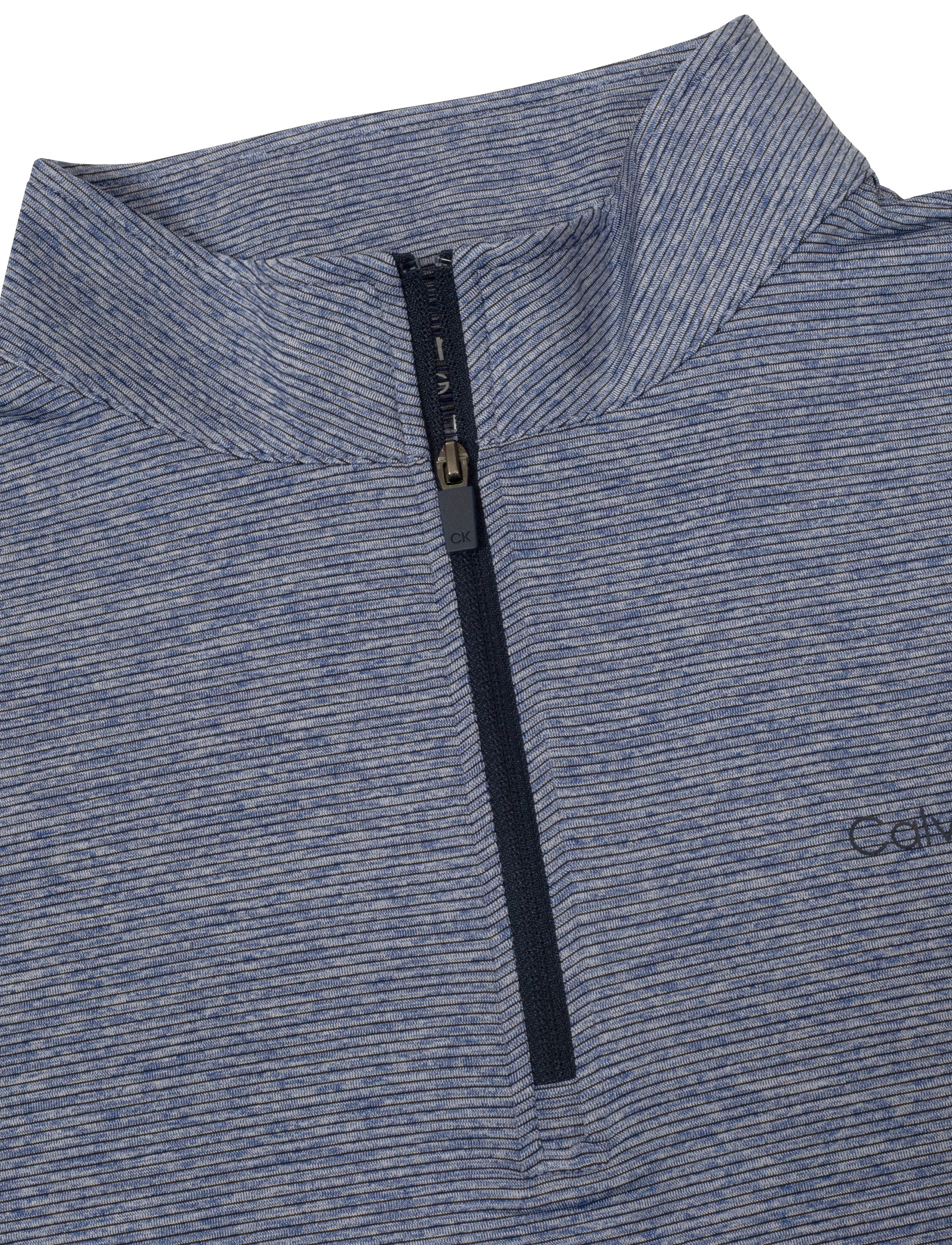 Calvin Klein Golf - PINEHURST 1/4 ZIP LAYERING - funktionsunterwäsche - oberteile - marinebl - 2