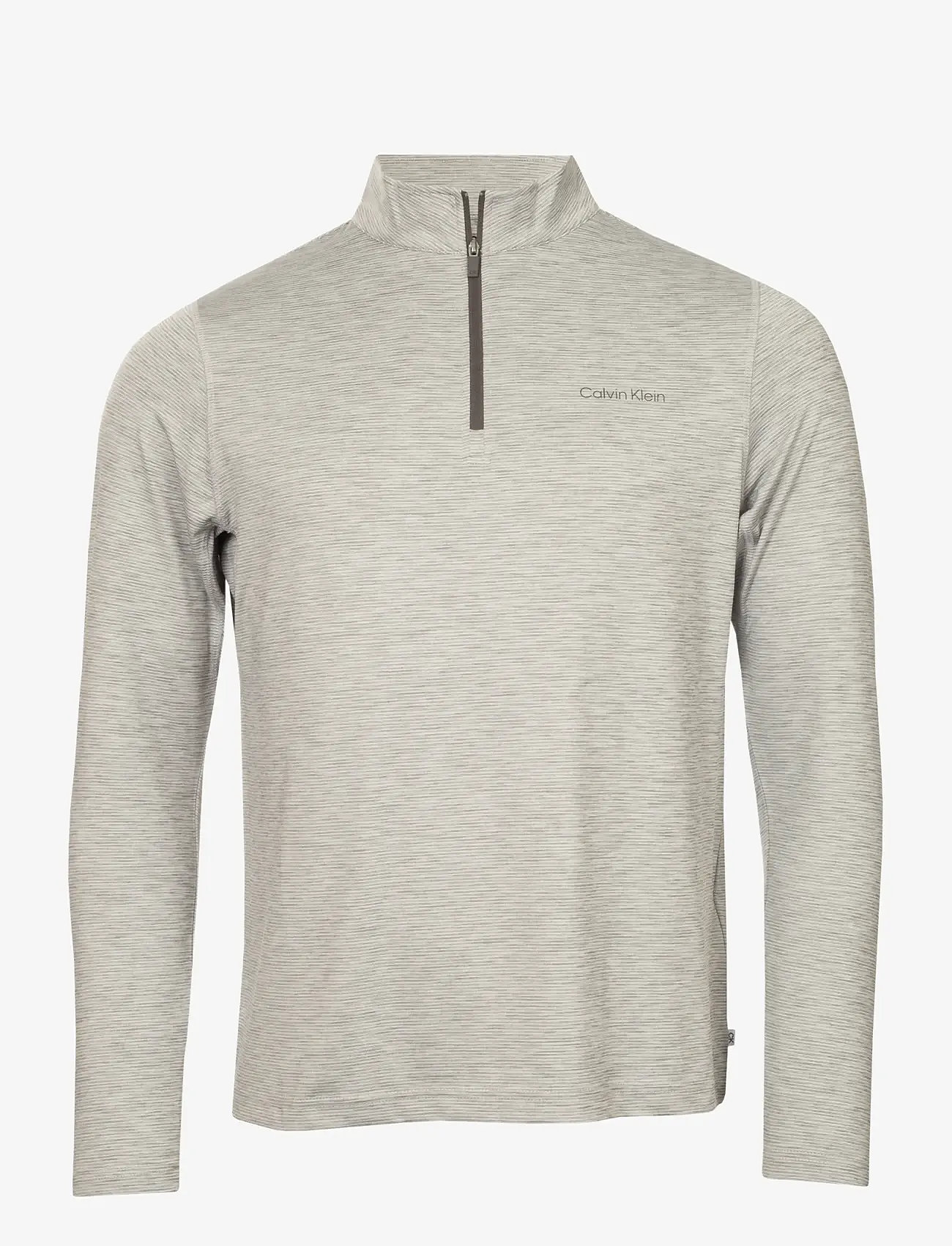 Calvin Klein Golf - PINEHURST 1/4 ZIP LAYERING - funktionsunterwäsche - oberteile - silver - 0