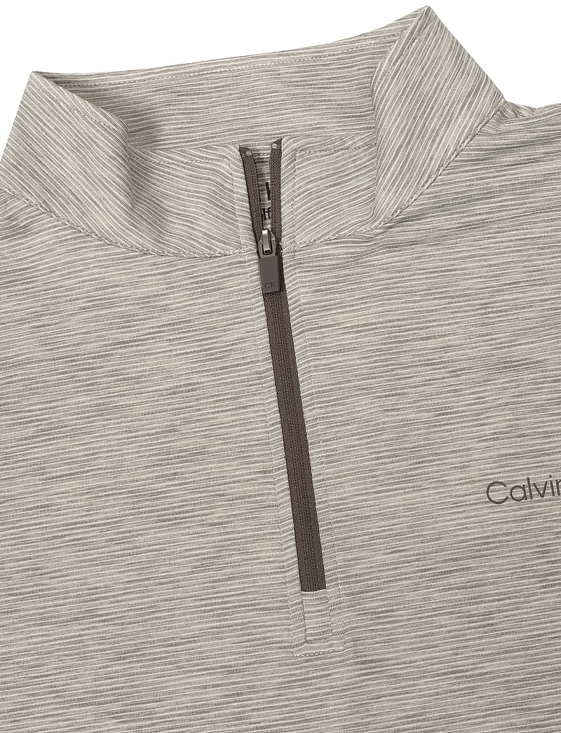 Calvin Klein Golf - PINEHURST 1/4 ZIP LAYERING - funktionsunterwäsche - oberteile - silver - 2